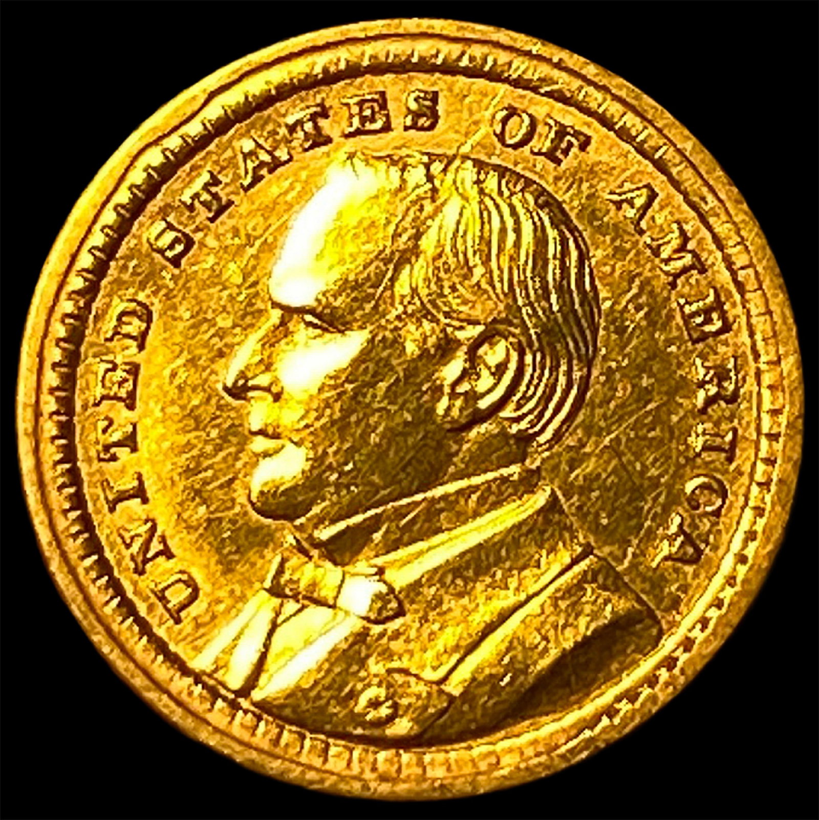 1903 Gold $1 Louisiana Purchase Expo McKinley UNCIRCULATED (1 of 2)