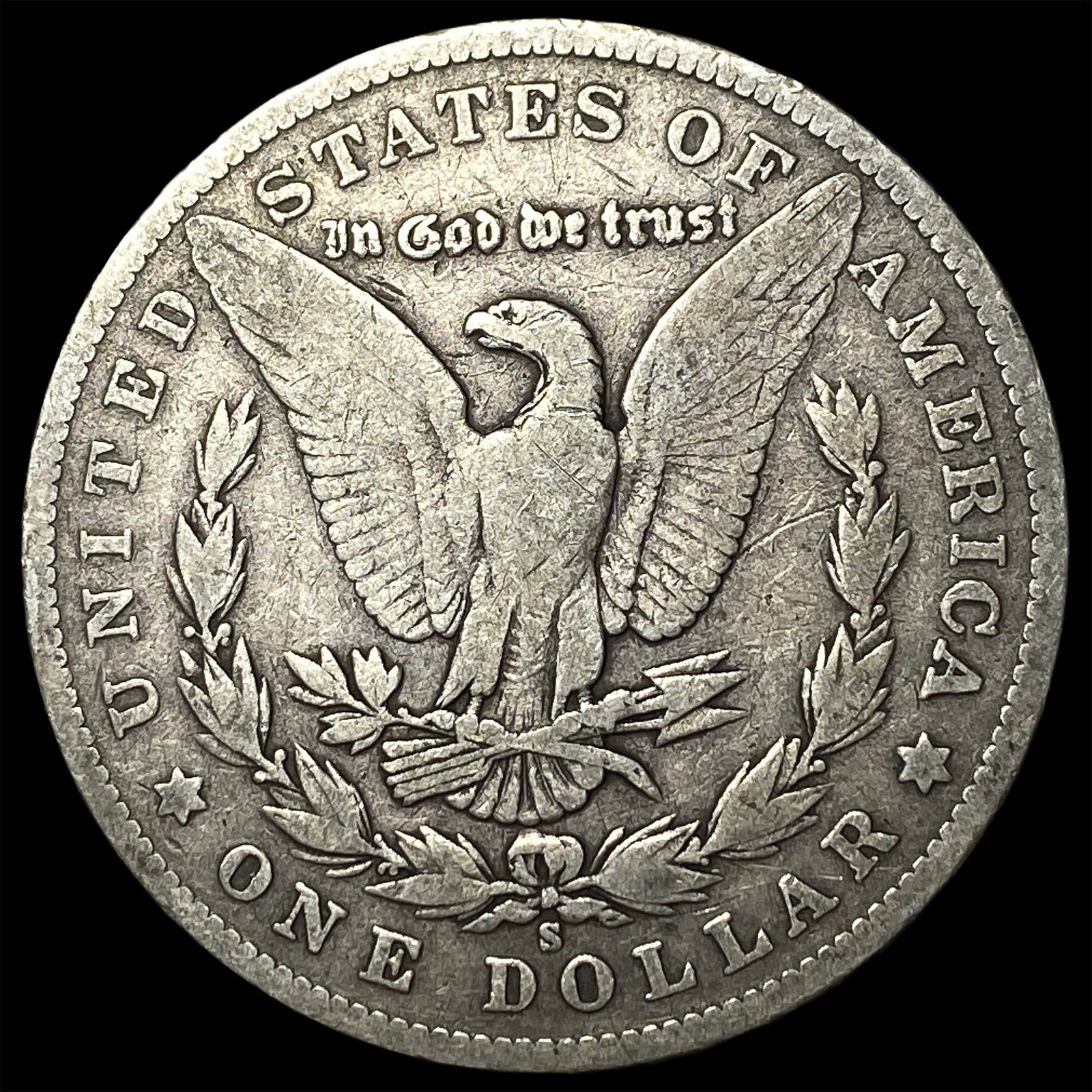 1901-S Silver Morgan Dollar NICELY CIRCULATED - 2