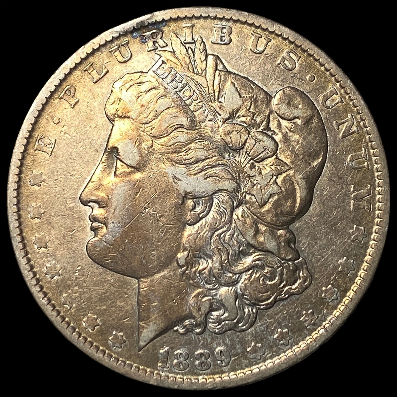1889-O Silver Morgan Dollar NEARLY UNCIRCULATED (1 of 2)