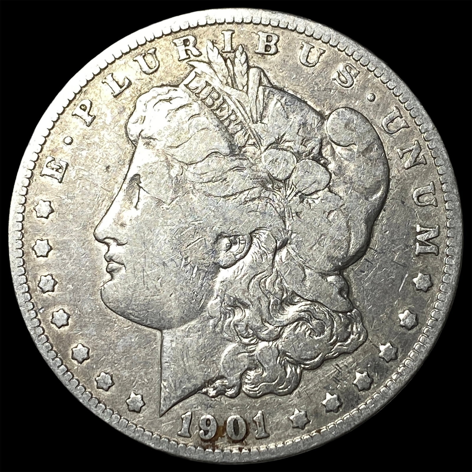 1901-O Silver Morgan Dollar LIGHTLY CIRCULATED (1 of 2)