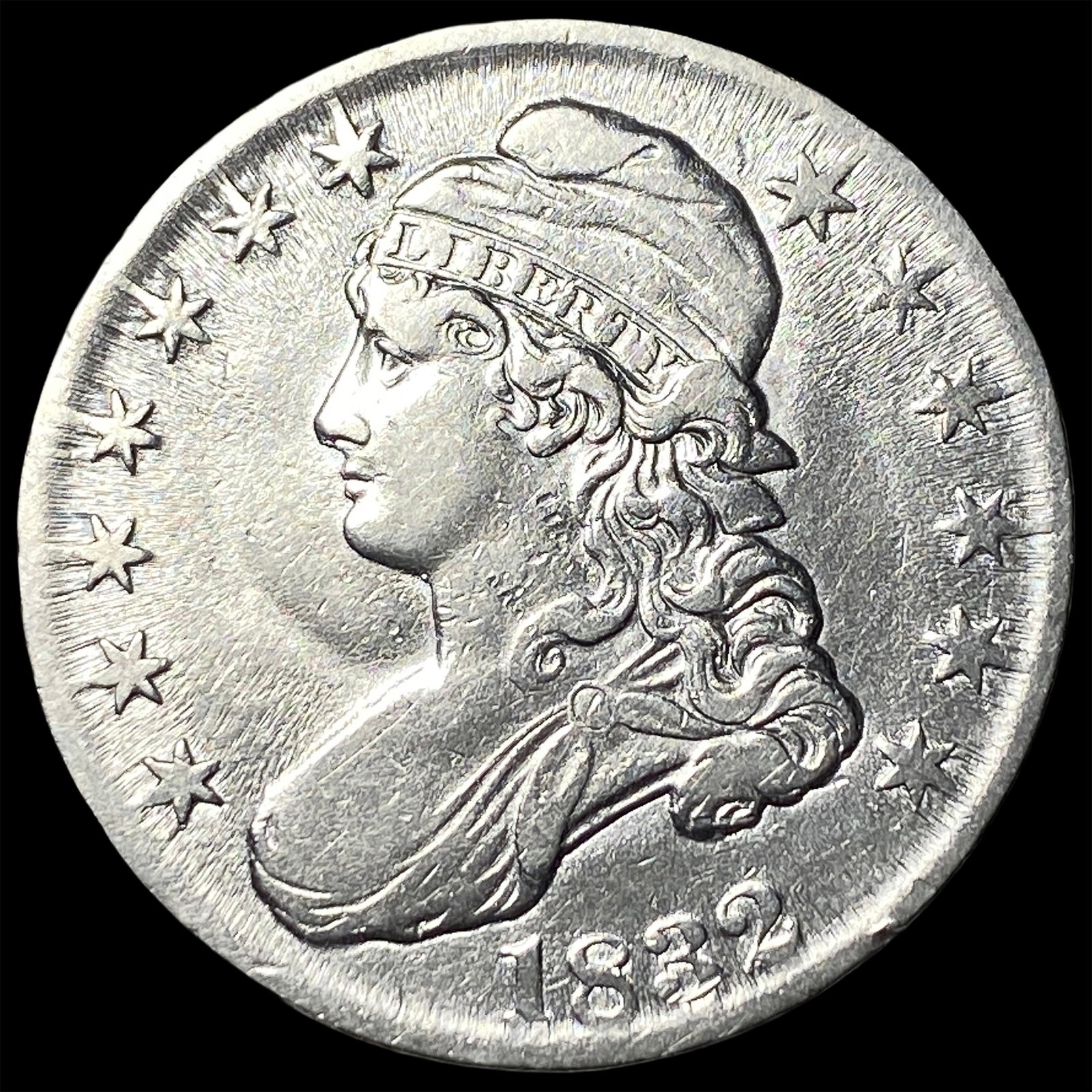 1822 Capped Bust Half Dollar CHOICE AU (1 of 2)