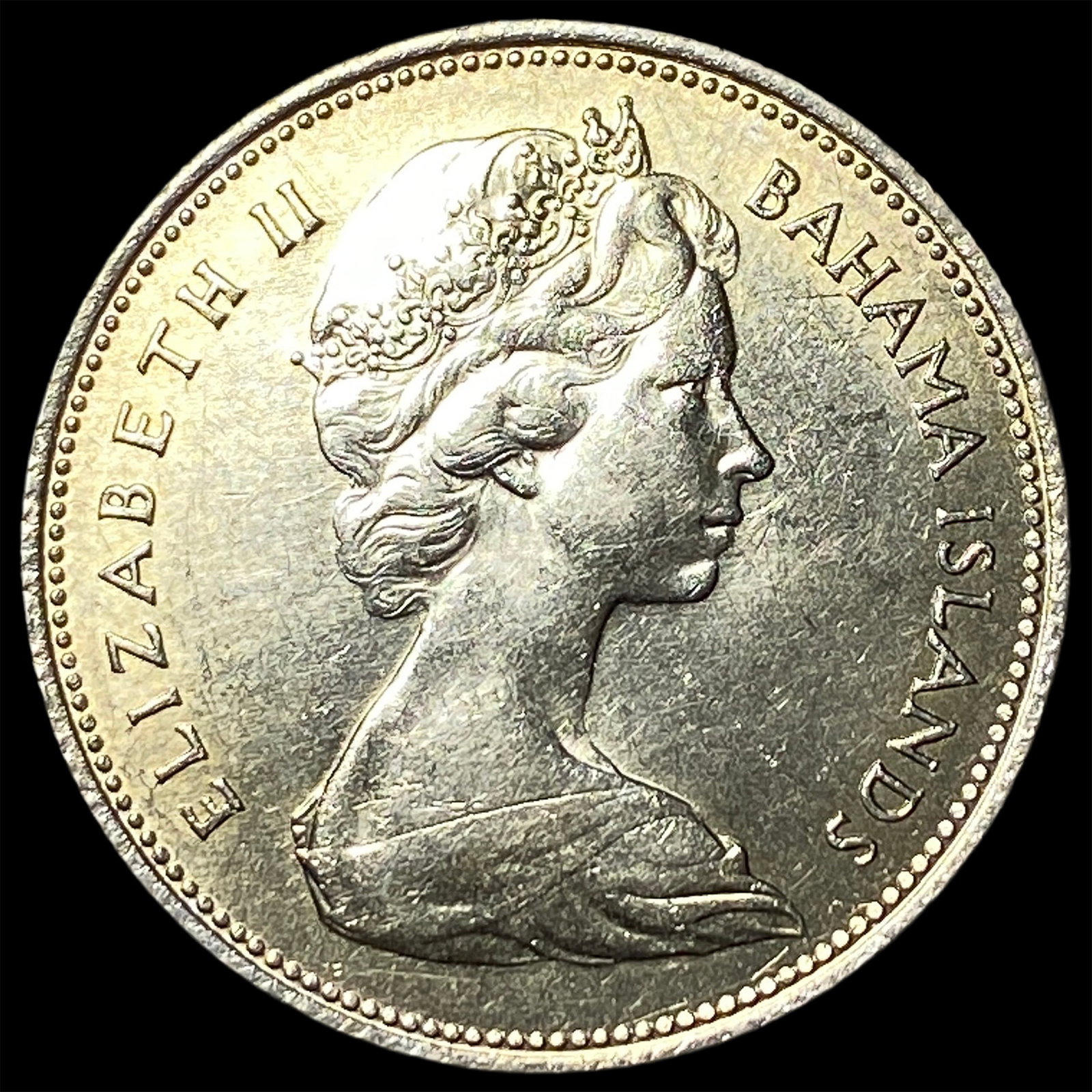 1966 Bahamas 50 Cents Coin UNCIRCULATED (1 of 2)
