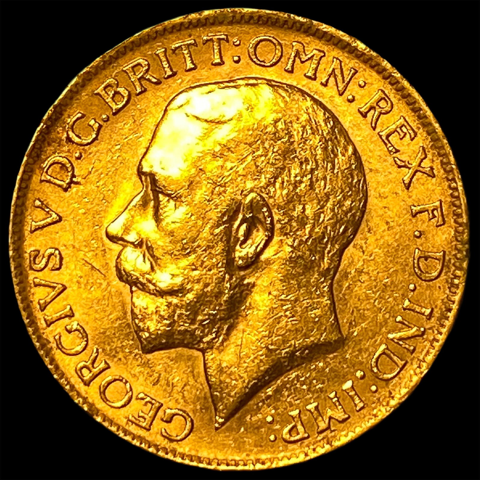 1911 Gold Sovereign UNCIRCULATED: 1911 Gold Sovereign UNCIRCULATED