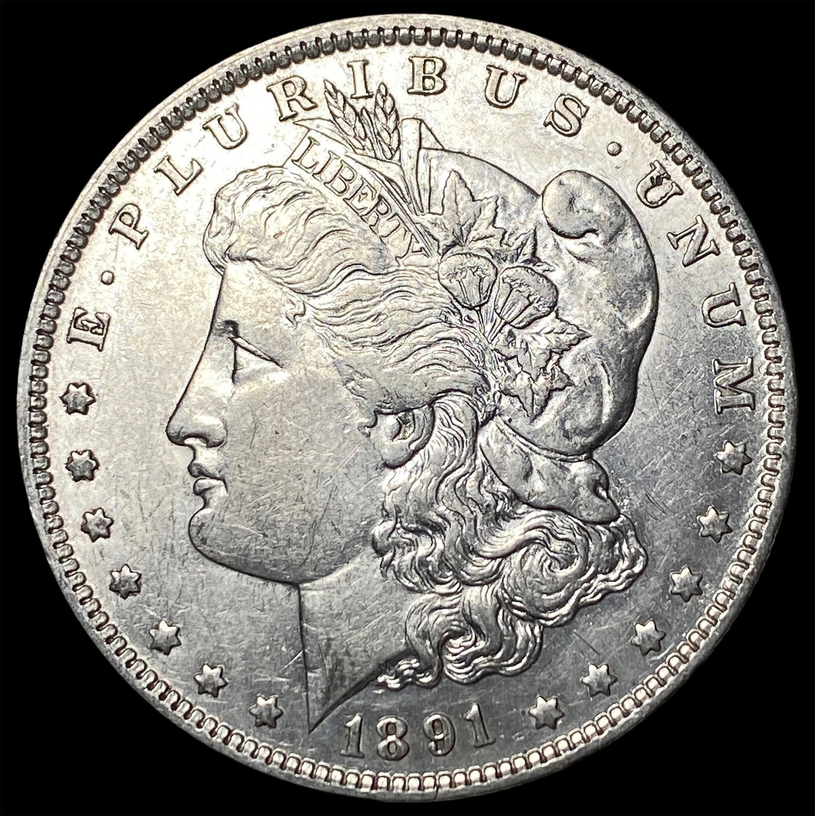 1891-O Silver Morgan Dollar CHOICE AU: 1891-O Silver Morgan Dollar CHOICE AU