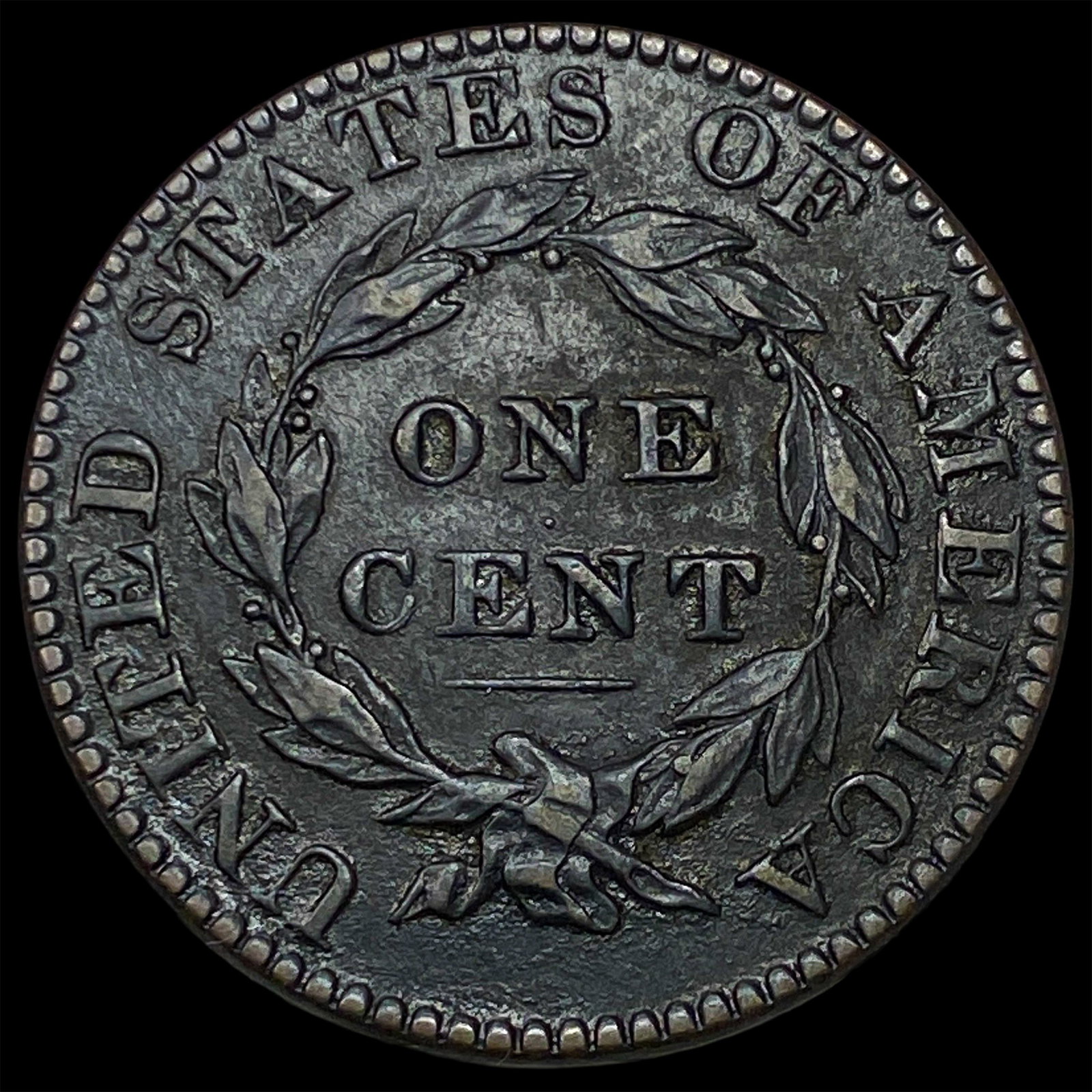 1822 Large Cent NEARLY UNCIRCULATED - 2