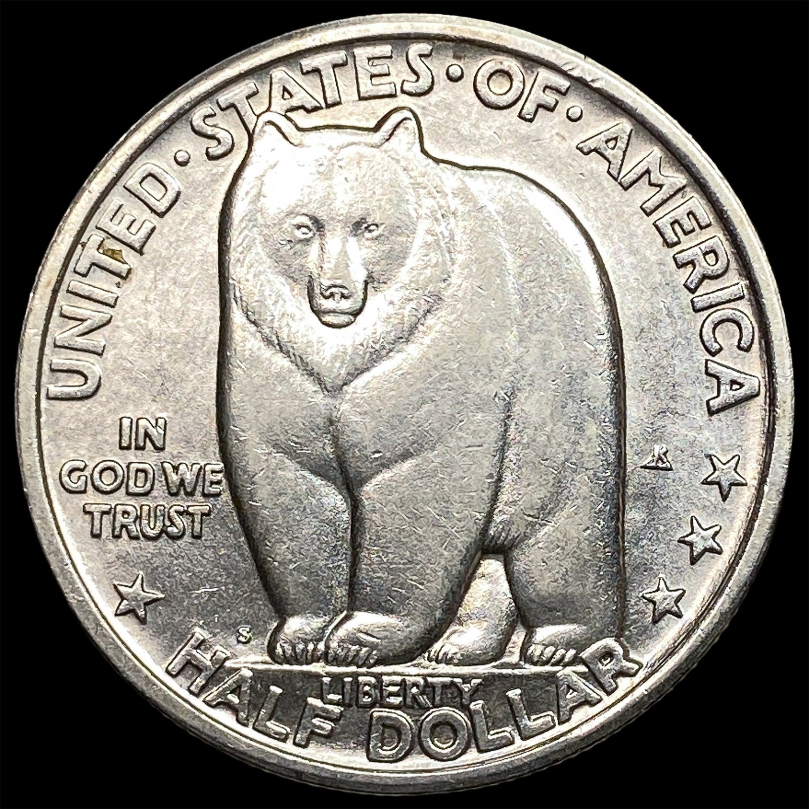 1936-S Silver Half Dollar Bay Bridge UNCIRCULATED: 1936-S Silver Half Dollar Bay Bridge UNCIRCULATED