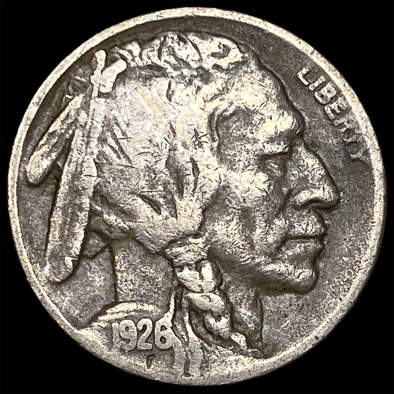 1926-S Buffalo Nickel NEARLY UNCIRCULATED: 1926-S Buffalo Nickel NEARLY UNCIRCULATED