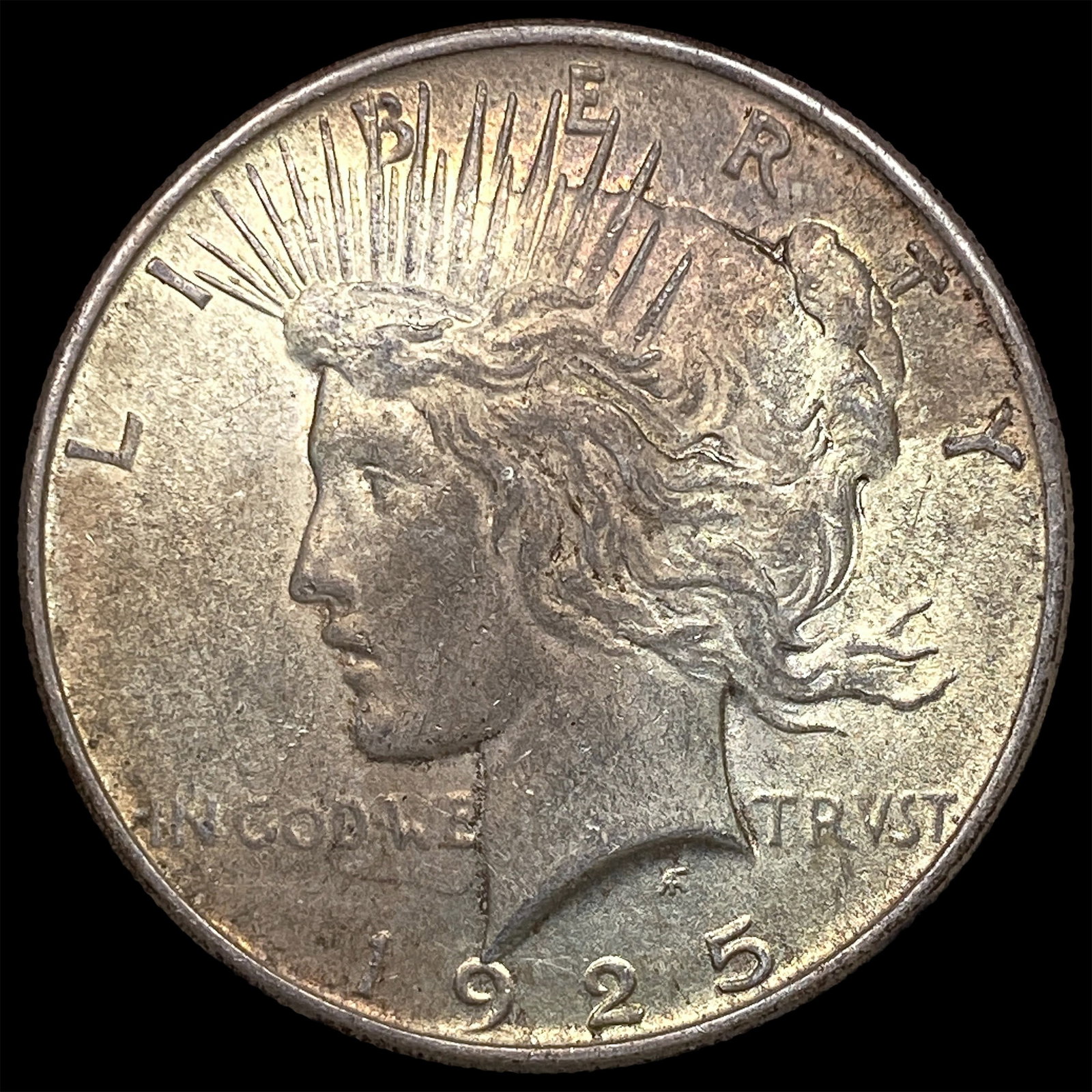 1925 Peace Silver Dollar CLOSELY UNCIRCULATED: 1925 Peace Silver Dollar CLOSELY UNCIRCULATED