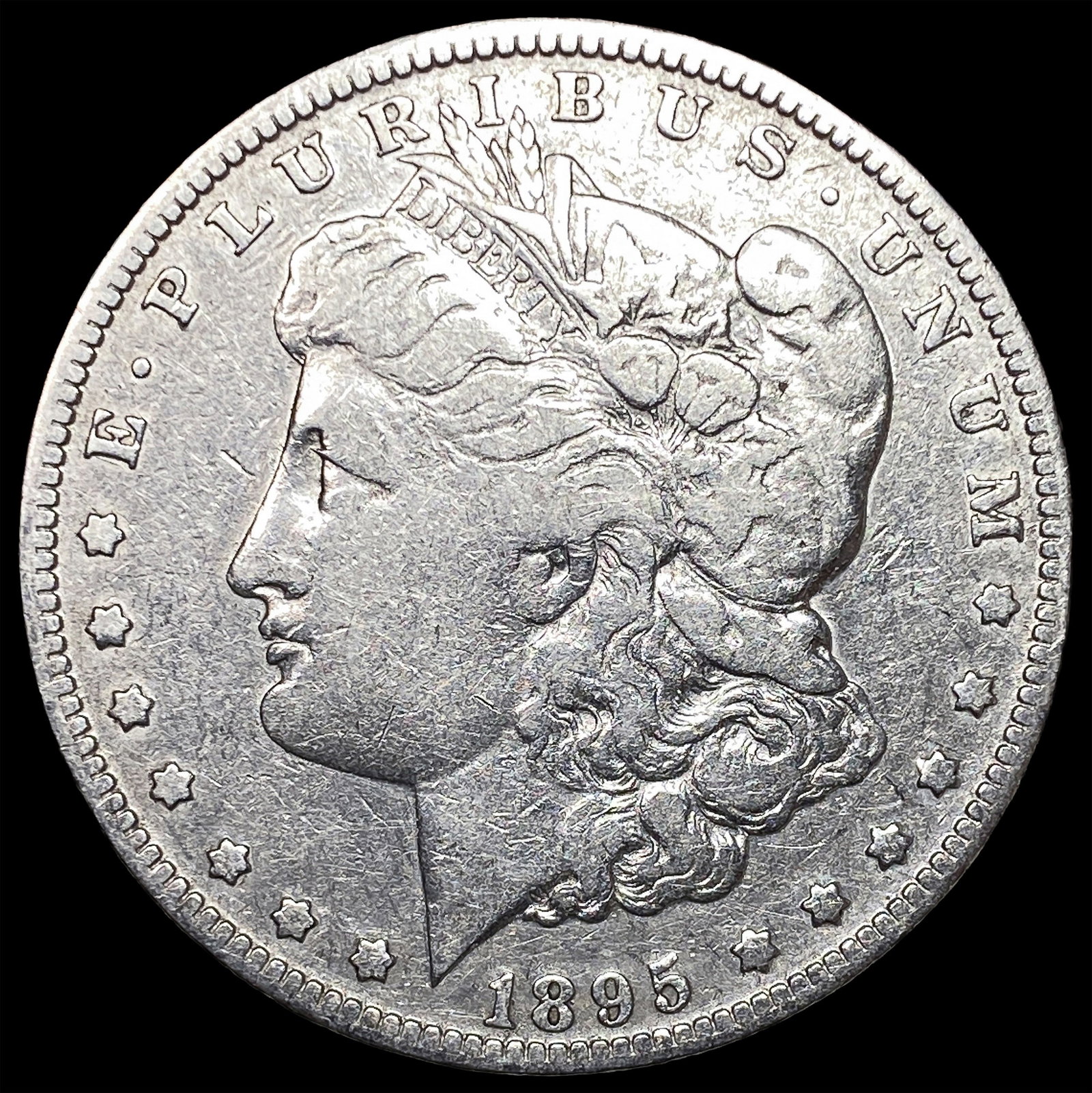 1895-O Silver Morgan Dollar LIGHTLY CIRCULATED: 1895-O Silver Morgan Dollar LIGHTLY CIRCULATED