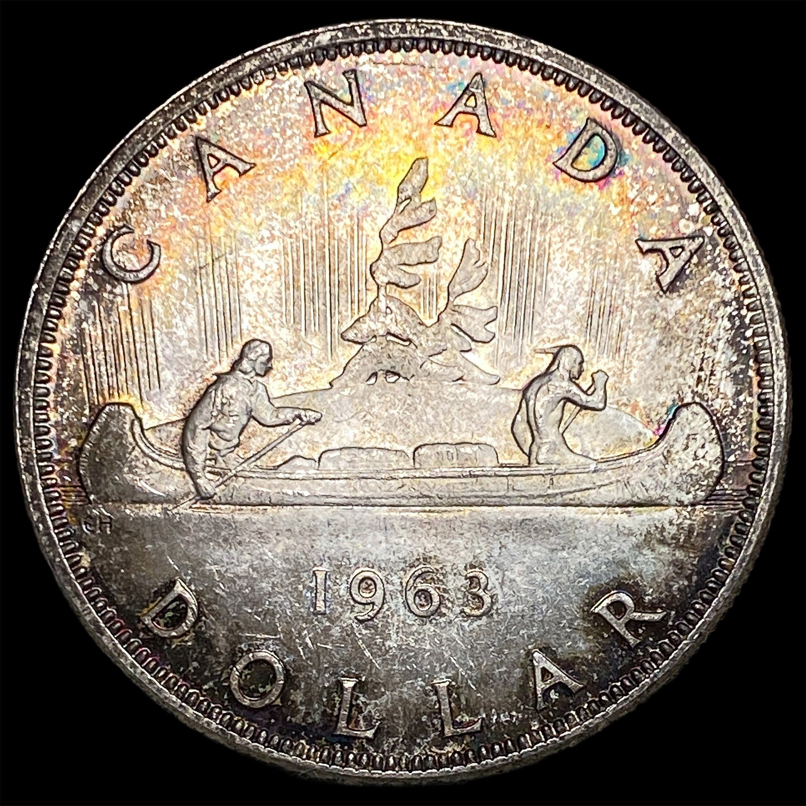 1963 Silver Dollar Canada UNCIRCULATED - 2