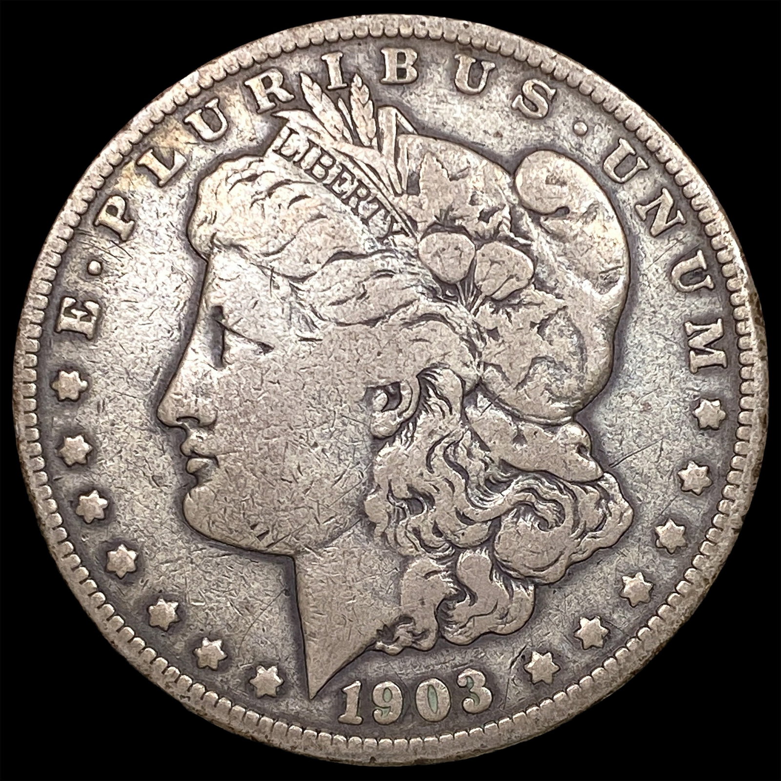 1903-O Silver Morgan Dollar LIGHTLY CIRCULATED (1 of 2)