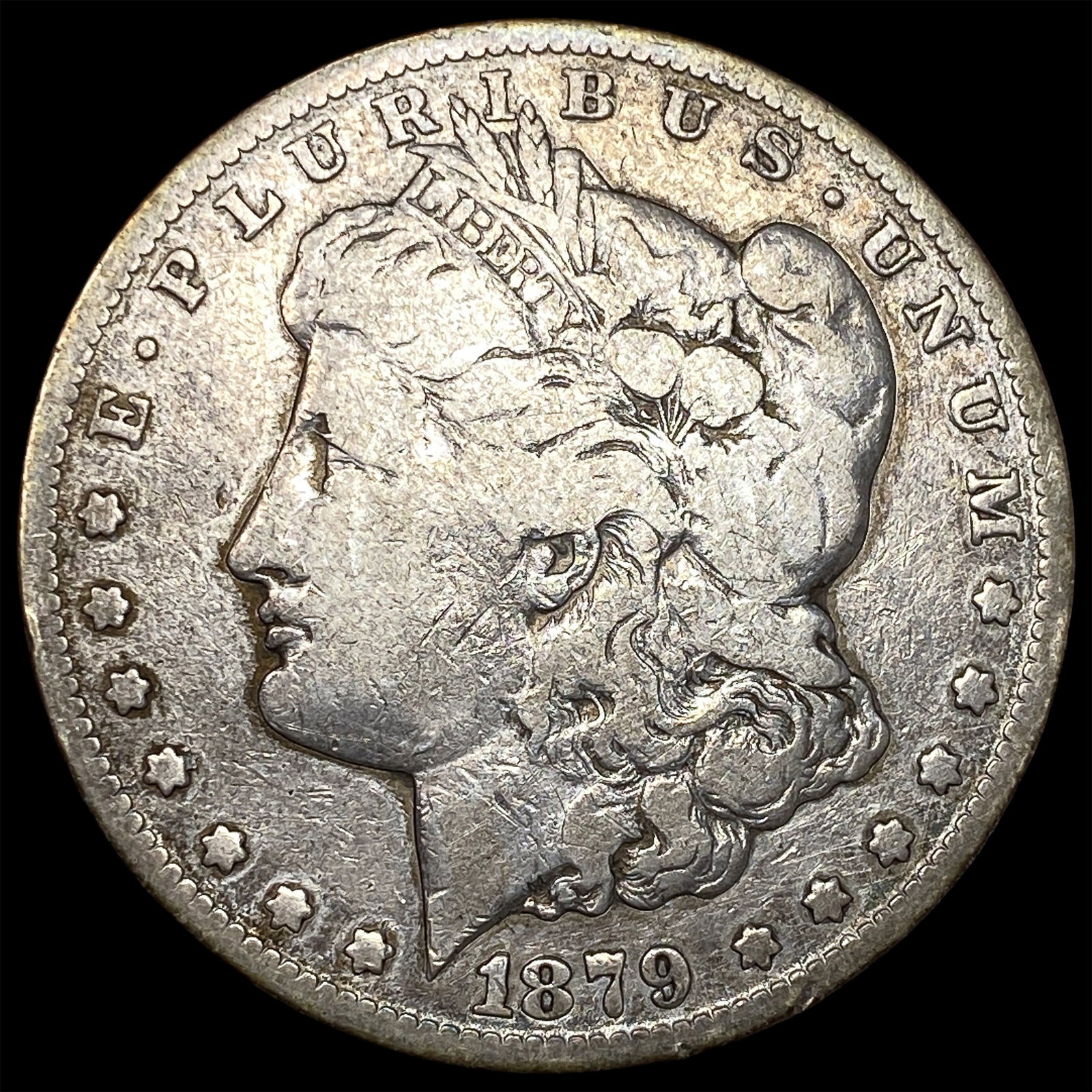 1879-CC Silver Morgan Dollar NICELY CIRCULATED: 1879-CC Silver Morgan Dollar NICELY CIRCULATED
