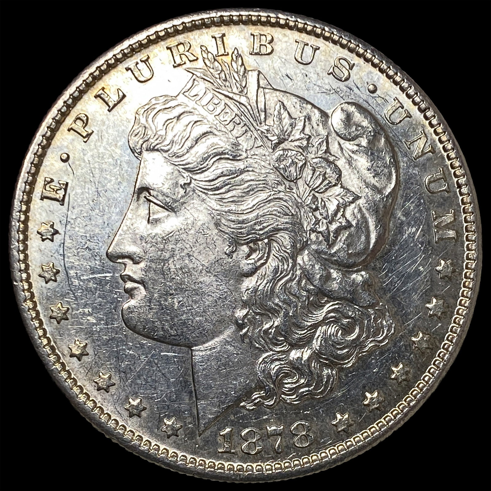 1878 Silver Morgan Dollar UNCIRCULATED: 1878 Silver Morgan Dollar UNCIRCULATED