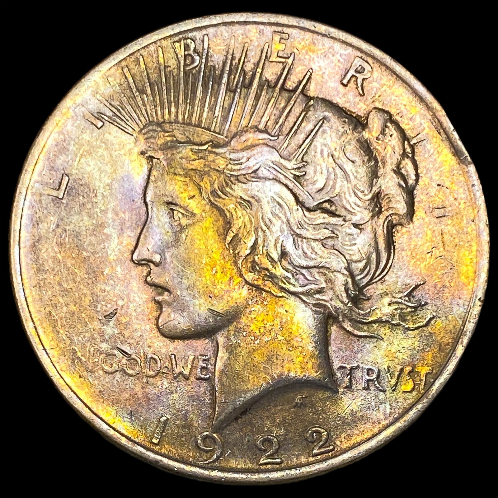 1922 Silver Peace Dollar NEARLY UNCIRCULATED: 1922 Silver Peace Dollar NEARLY UNCIRCULATED