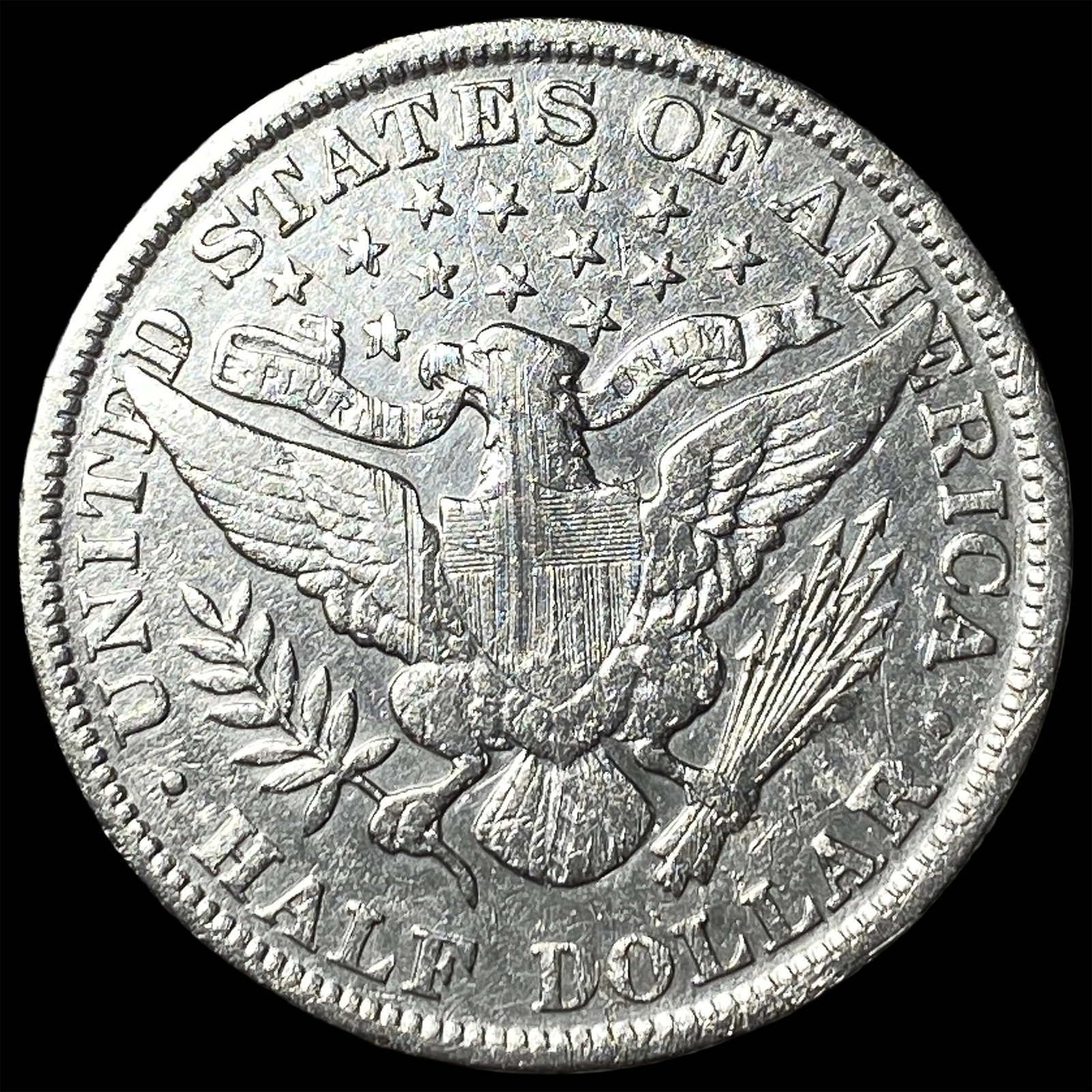 1904 Silver Barber Half Dollar LIGHTLY CIRCULATED - 2