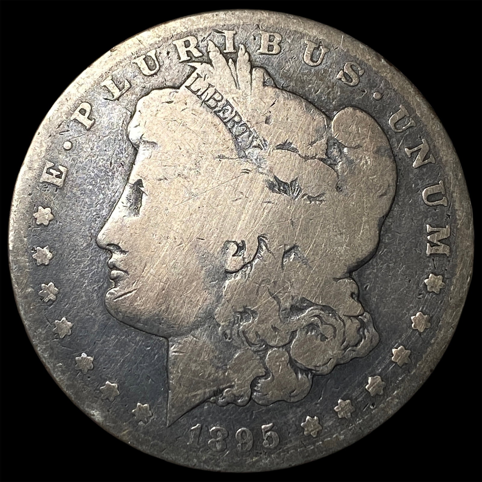 1895-S Morgan Silver Dollar NICELY CIRCULATED: 1895-S Morgan Silver Dollar NICELY CIRCULATED