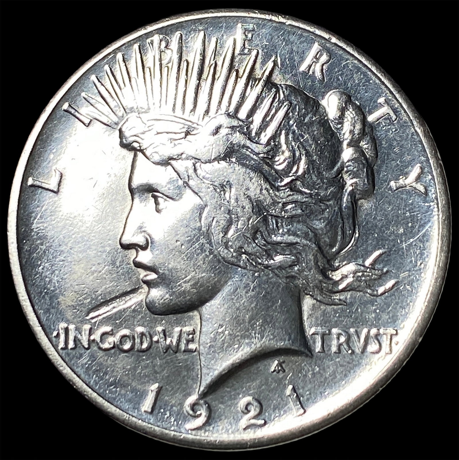 1921 Silver Peace Dollar HIGH GRADE (1 of 2)