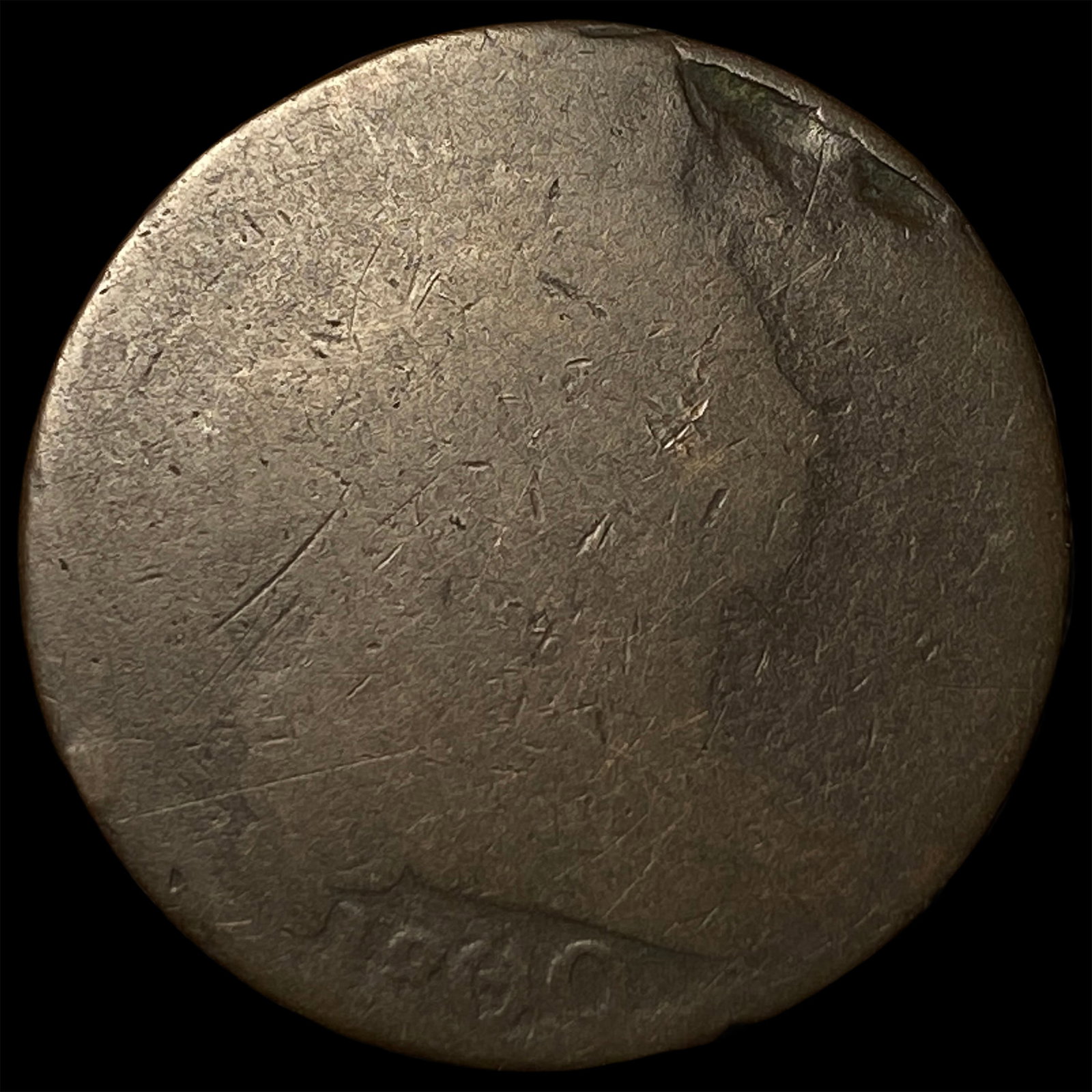 1800 Capped Bust Large Cent NICELY CIRCULATED: 1800 Capped Bust Large Cent NICELY CIRCULATED