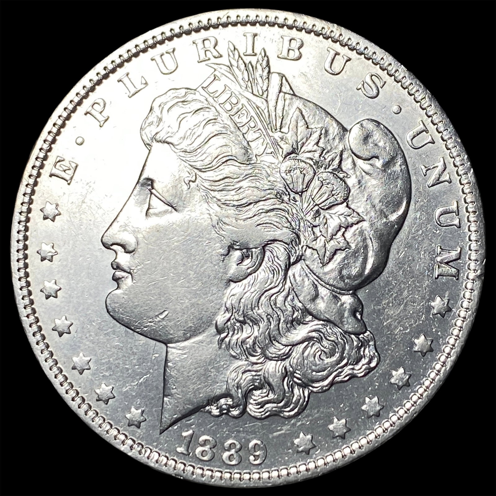 1889-O Silver Morgan Dollar CLOSELY UNCIRCULATED (1 of 2)