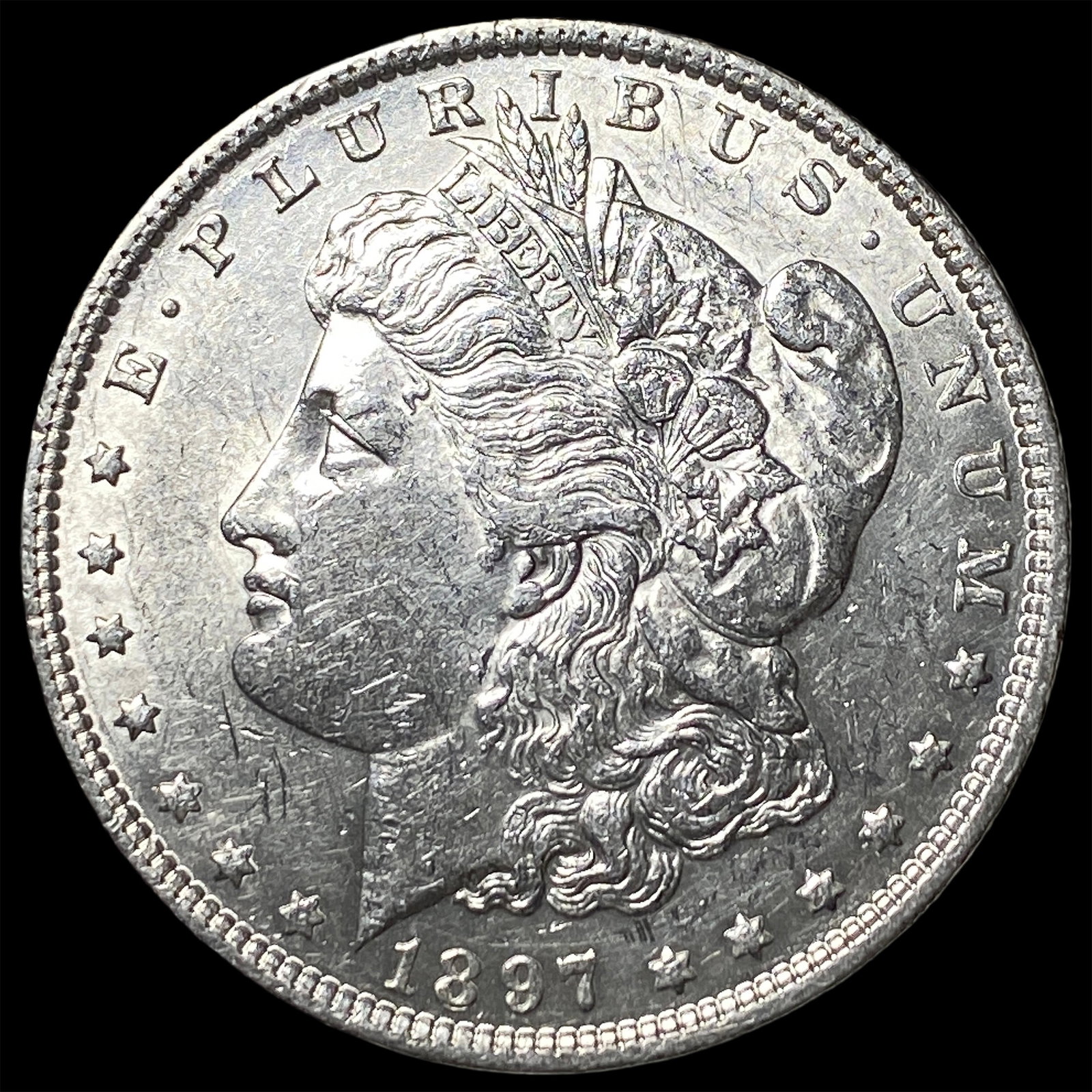 1897 Morgan Silver Dollar UNCIRCULATED: 1897 Morgan Silver Dollar UNCIRCULATED