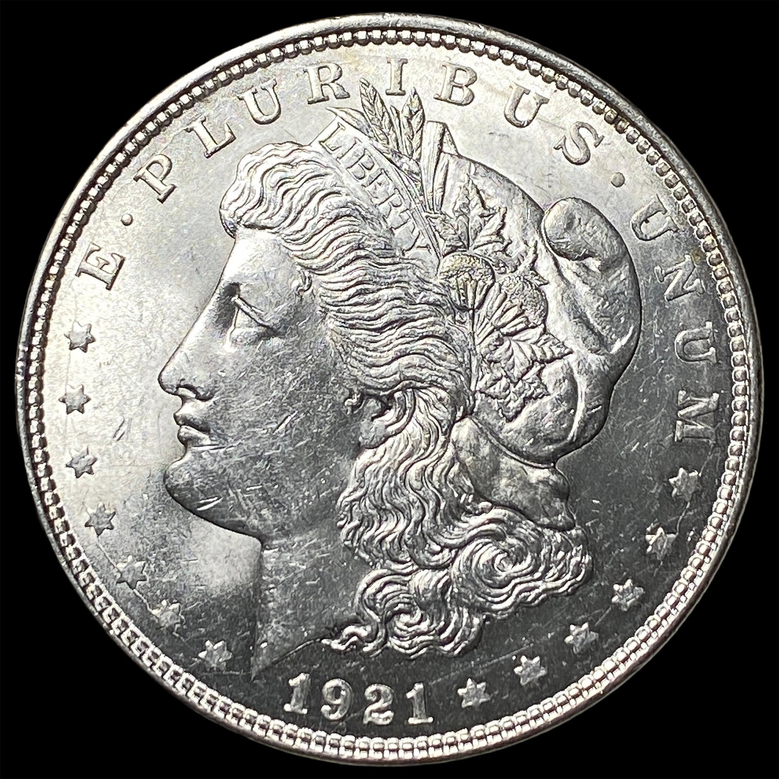 1921 Morgan Silver Dollar UNCIRCULATED: 1921 Morgan Silver Dollar UNCIRCULATED