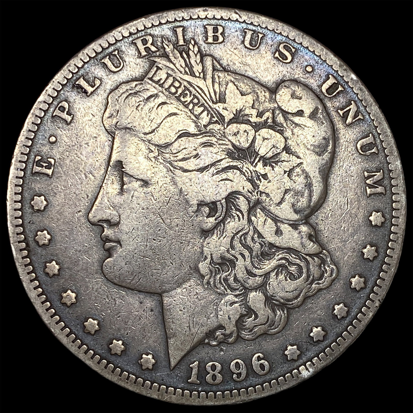 1896-S Silver Morgan Dollar LIGHTLY CIRCULATED (1 of 2)