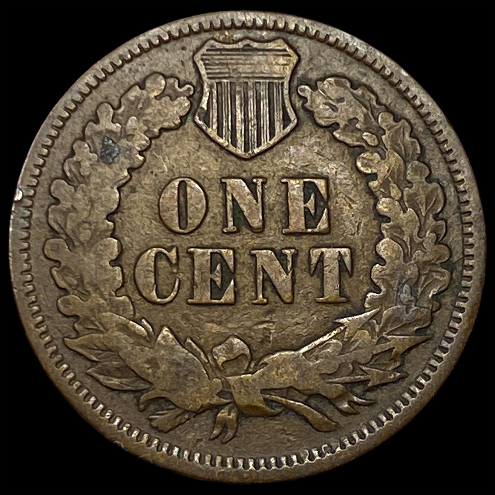 1875 Indian Head Cent LIGHTLY CIRCULATED - 2