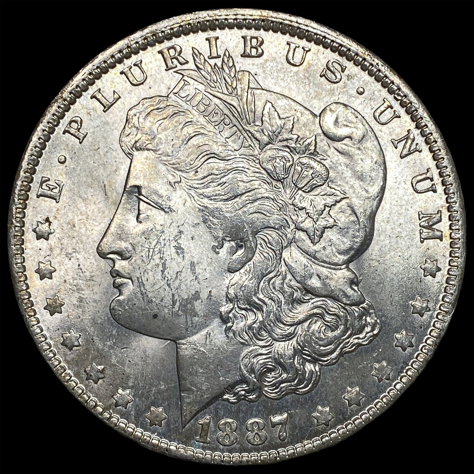 1887-O Silver Morgan Dollar CHOICE BU: 1887-O Silver Morgan Dollar CHOICE BU