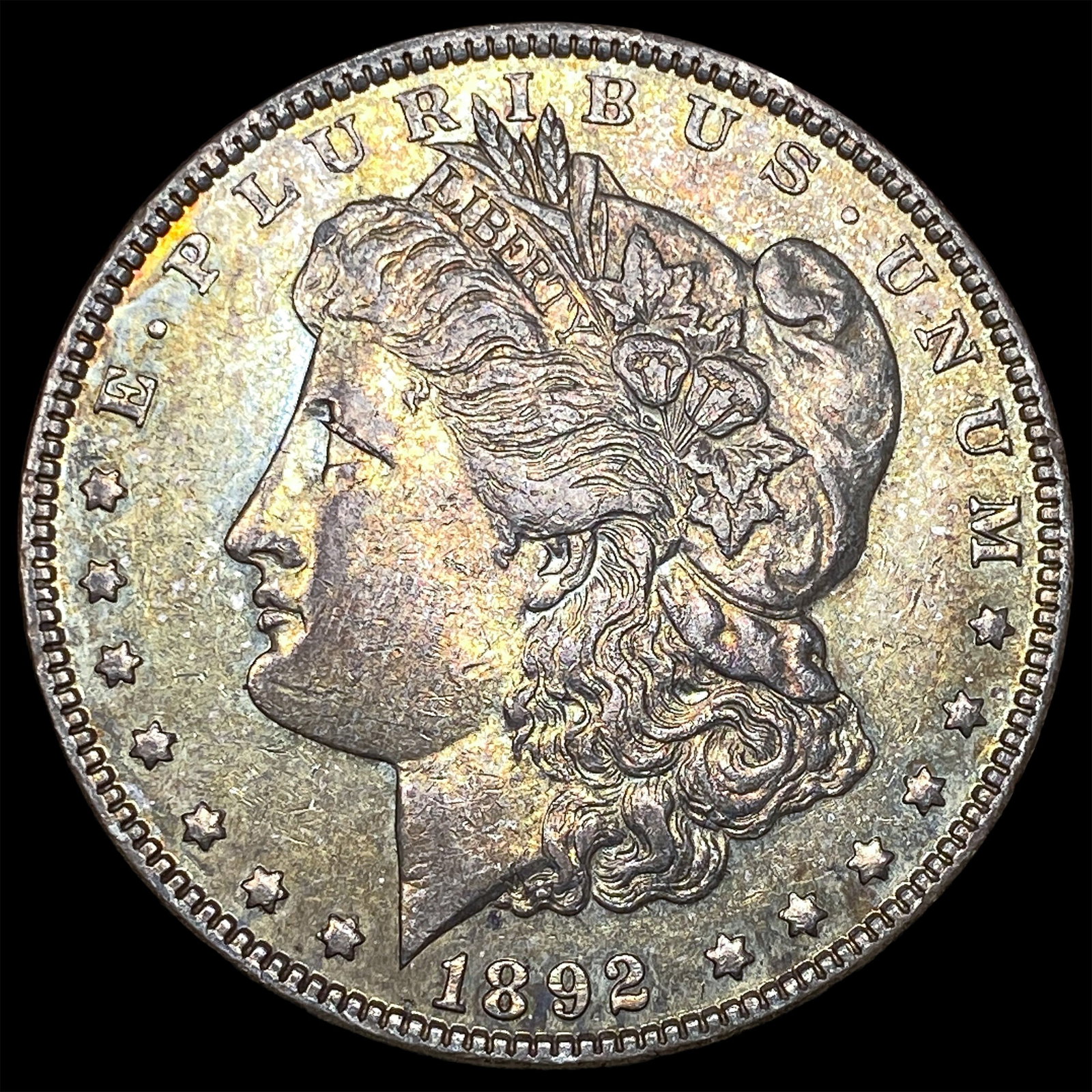 1892 Silver Morgan Dollar HIGH GRADE: 1892 Silver Morgan Dollar HIGH GRADE