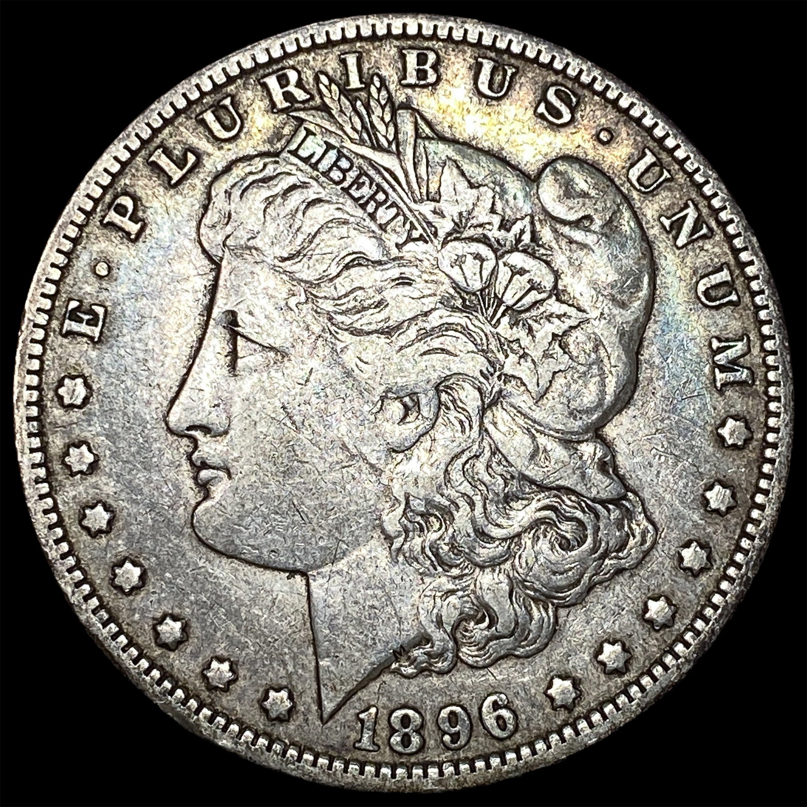 1896-O Silver Morgan Dollar NEARLY UNCIRCULATED: 1896-O Silver Morgan Dollar NEARLY UNCIRCULATED