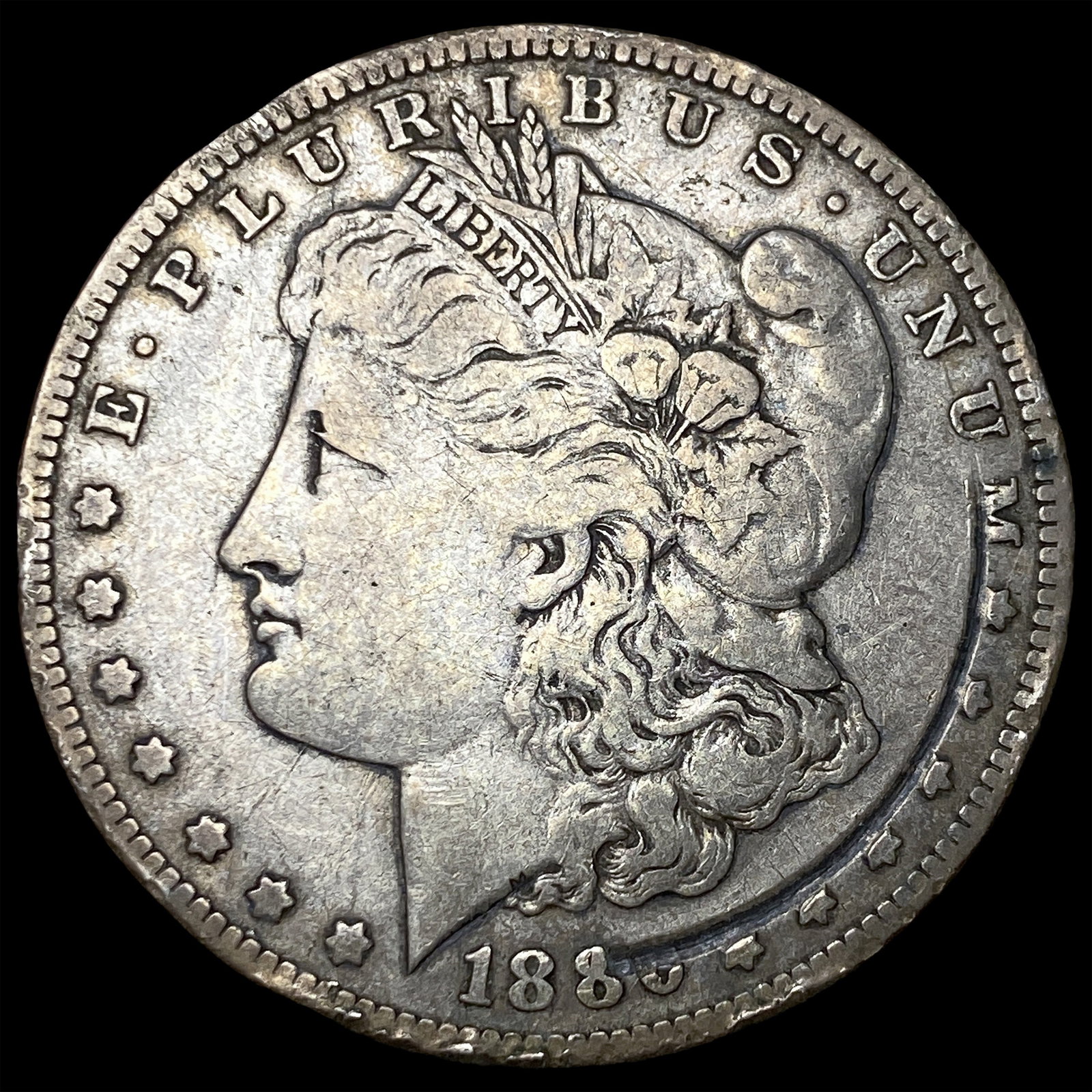 1885-O Silver Morgan Dollar NICELY CIRCULATED: 1885-O Silver Morgan Dollar NICELY CIRCULATED