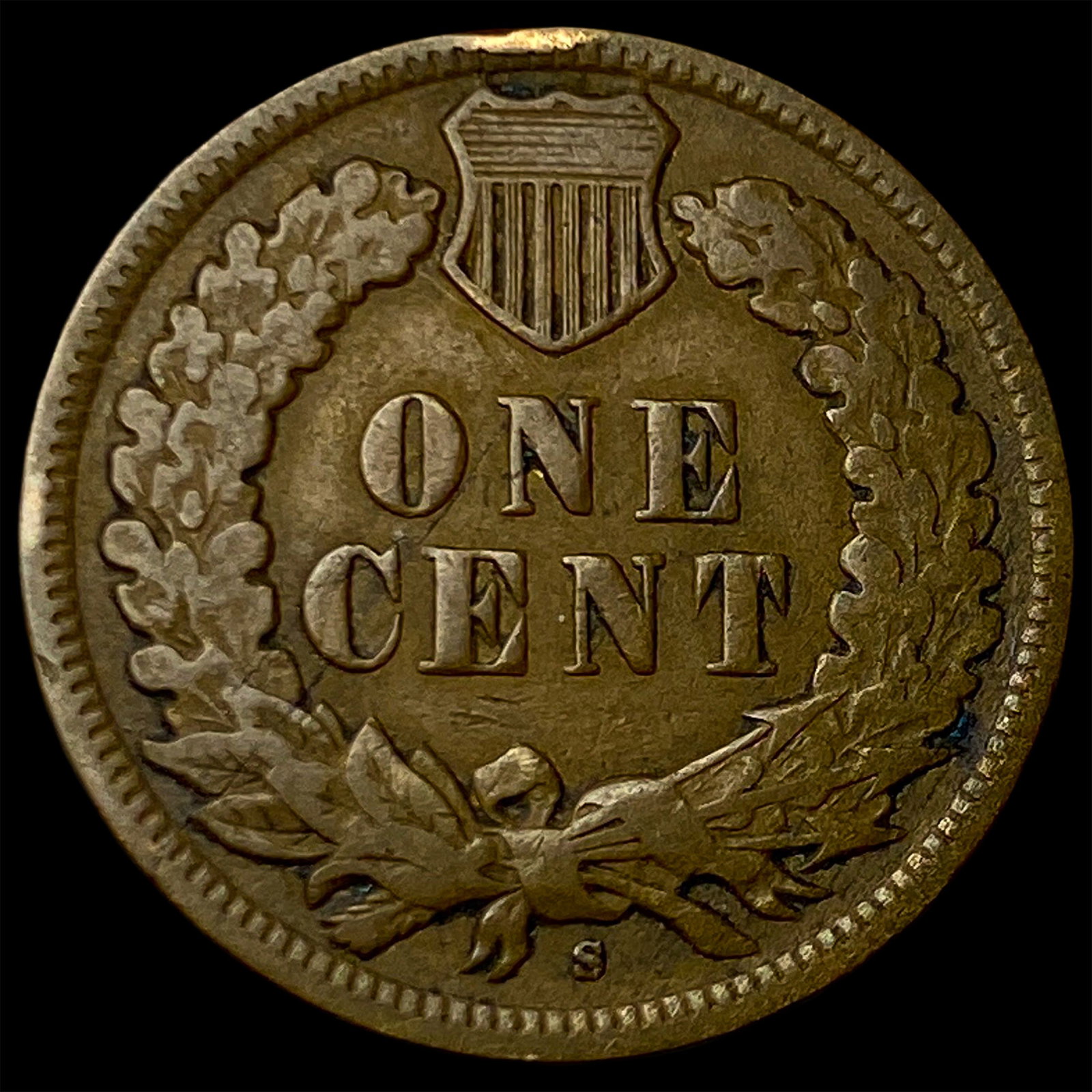 1908-S Indian Head Cent LIGHTLY CIRCULATED - 2