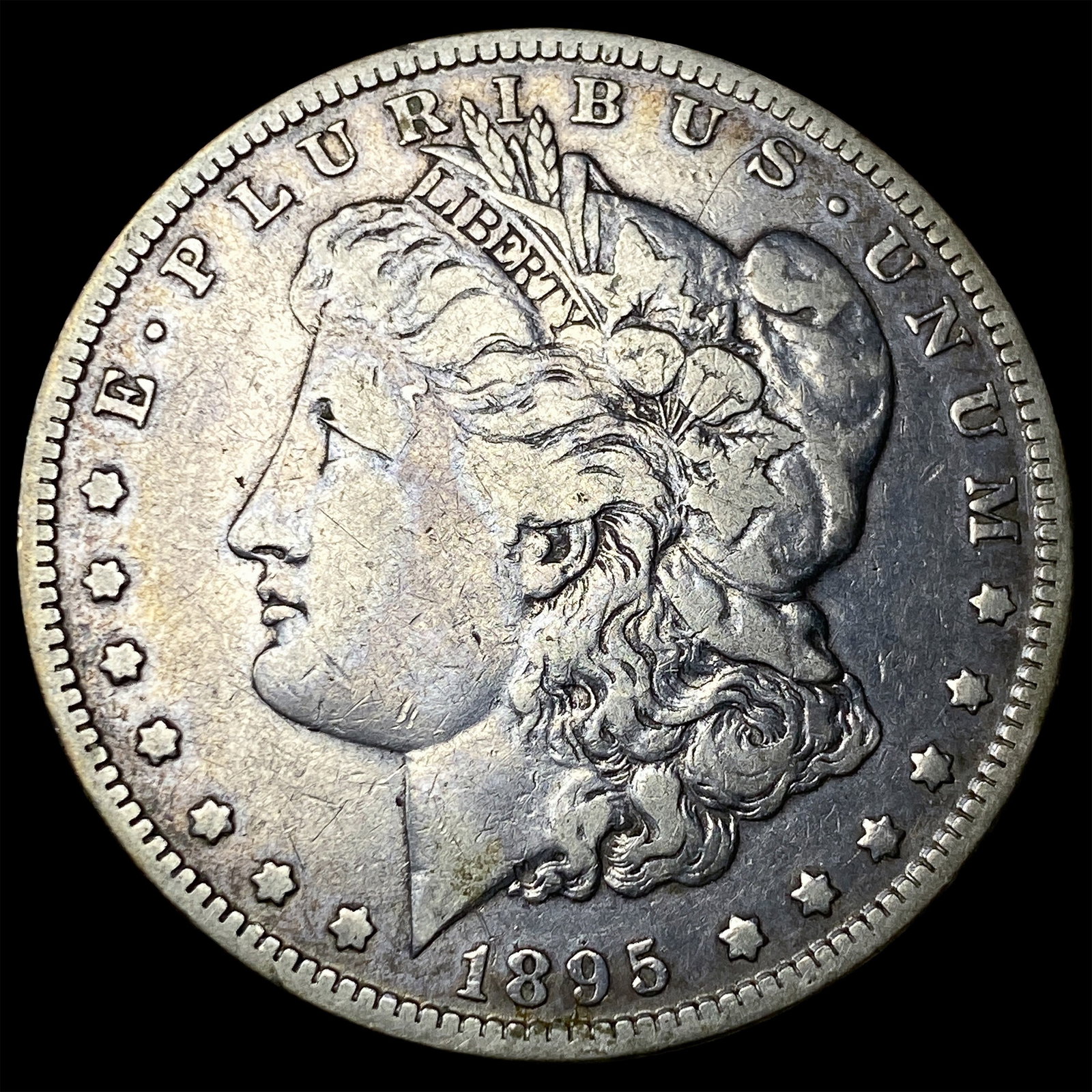 1895-O Silver Morgan Dollar LIGHTLY CIRCULATED: 1895-O Silver Morgan Dollar LIGHTLY CIRCULATED