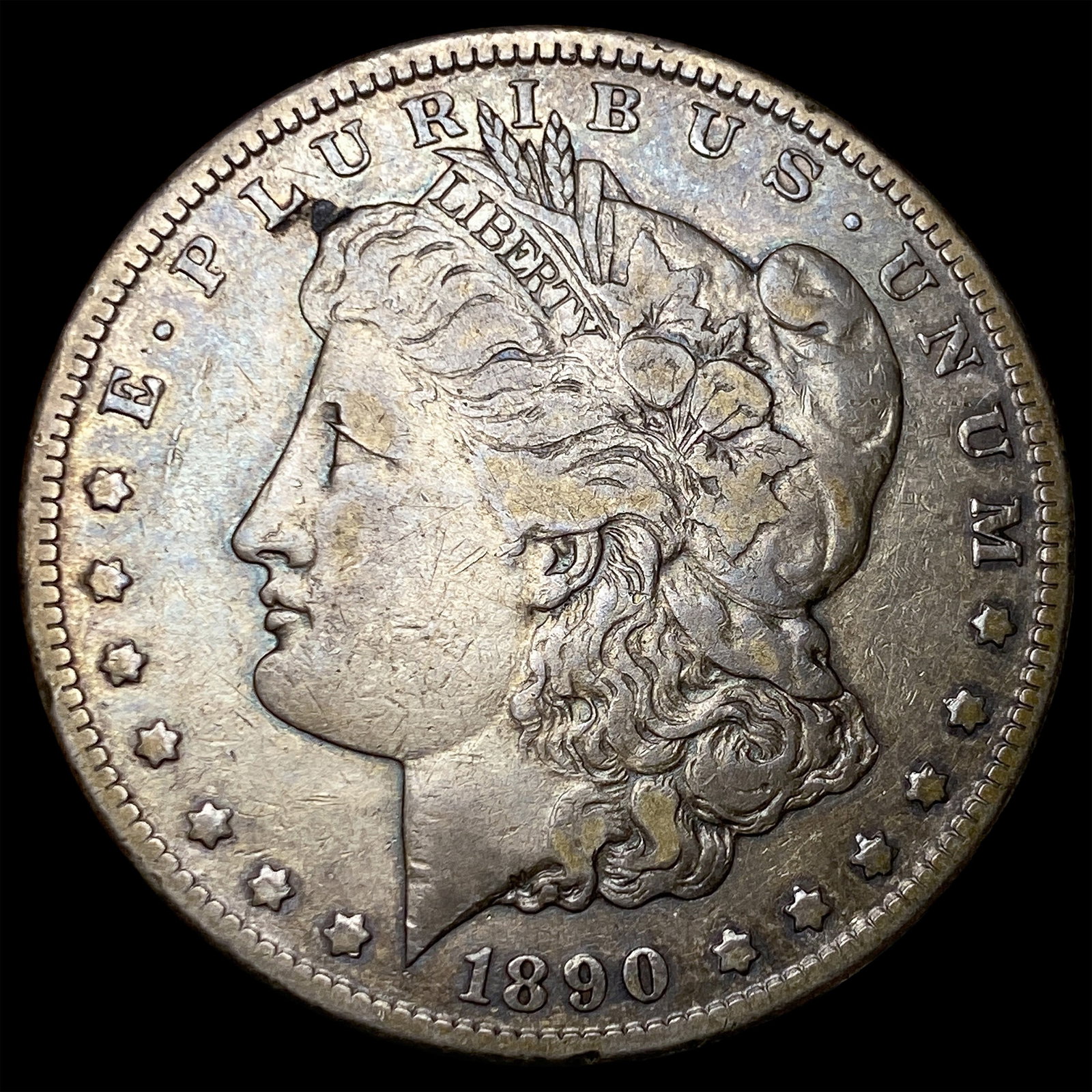 1890-O Silver Morgan Dollar LIGHTLY CIRCULATED: 1890-O Silver Morgan Dollar LIGHTLY CIRCULATED