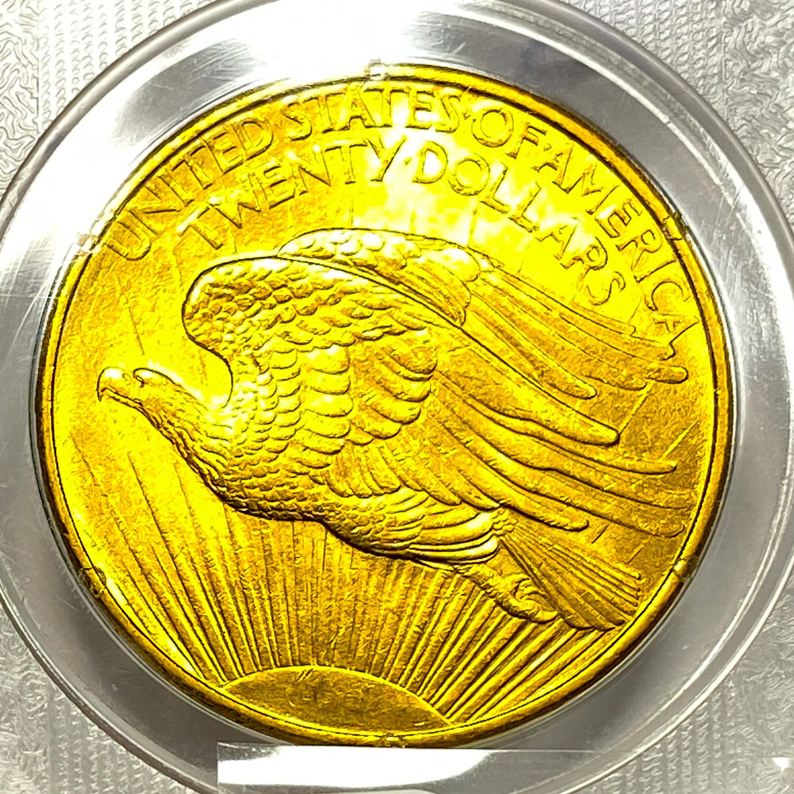 1908 $20 Gold Double Eagle Blanchard MS62 - 4