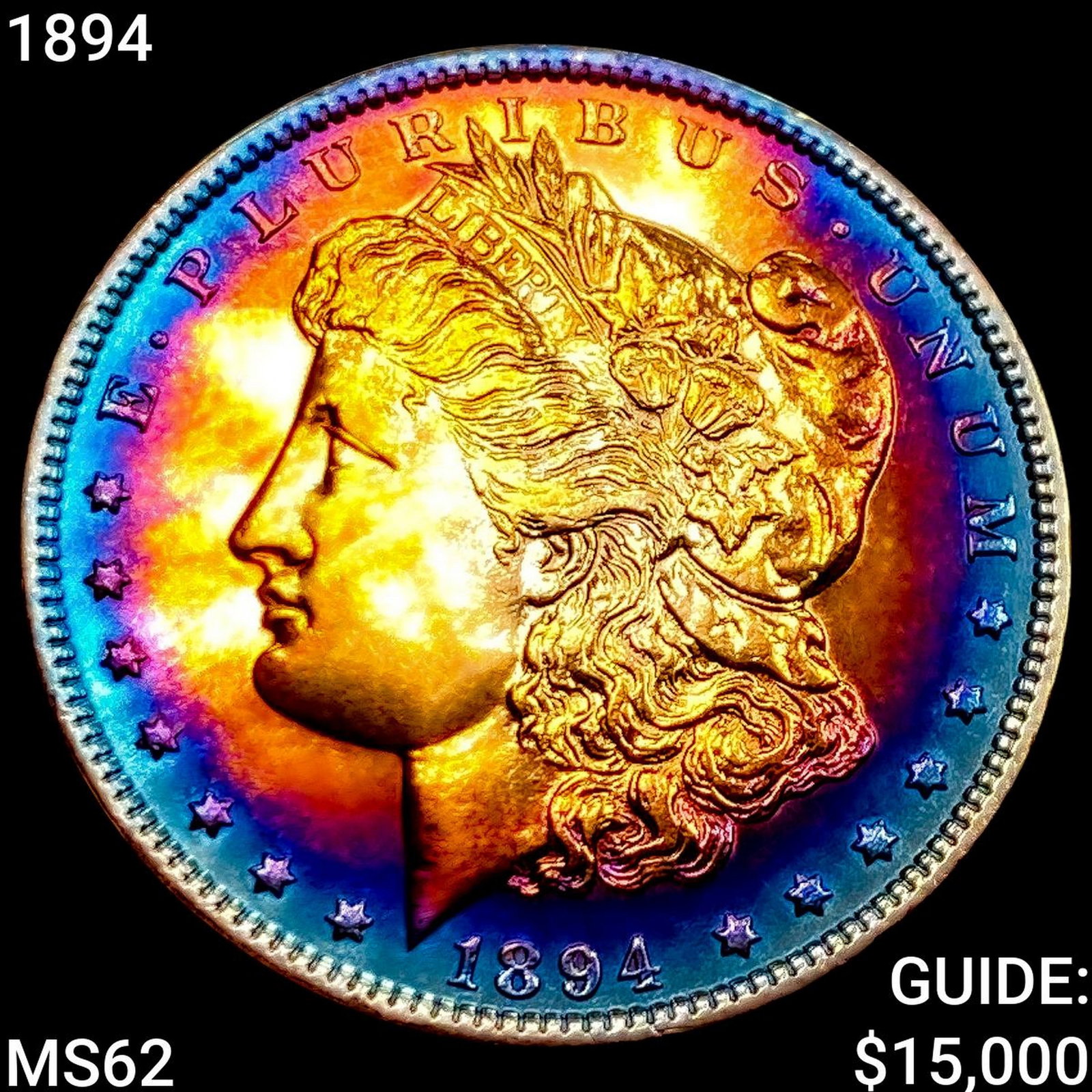 1894 Morgan Silver Dollar UNCIRCULATED: 1894 Morgan Silver Dollar UNCIRCULATED