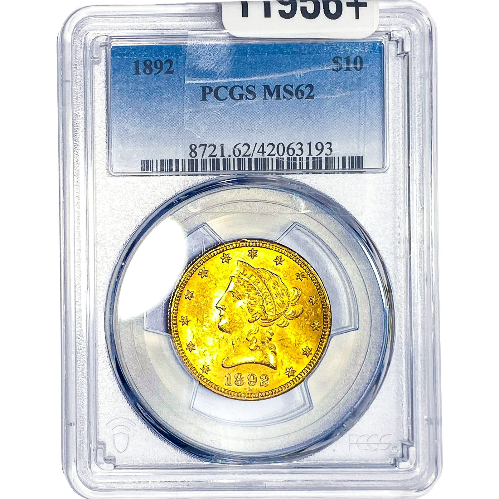 1892 $10 Gold Eagle PCGS MS62 (1 of 4)