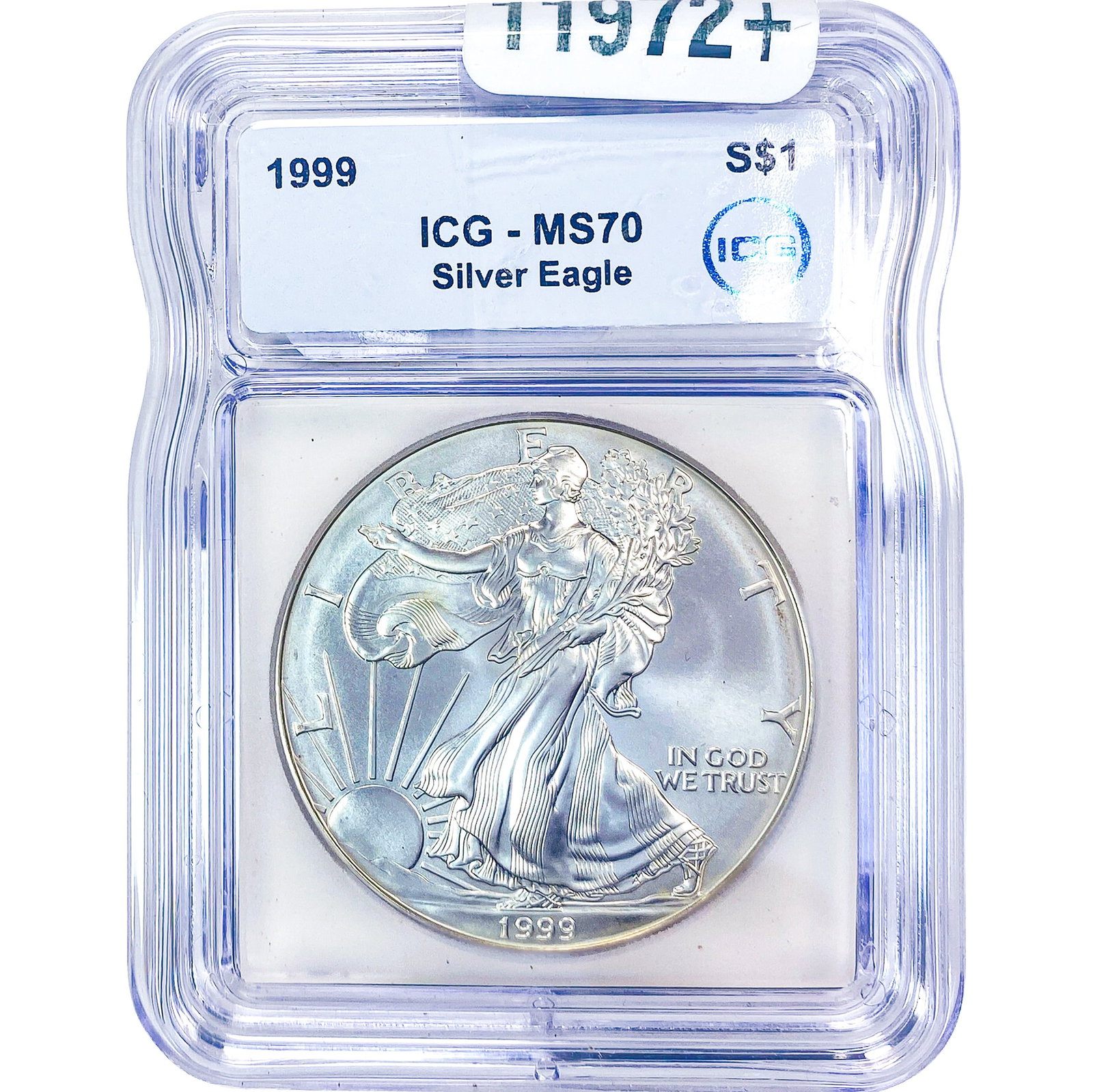 1999 Silver Eagle ICG MS70 (1 of 4)