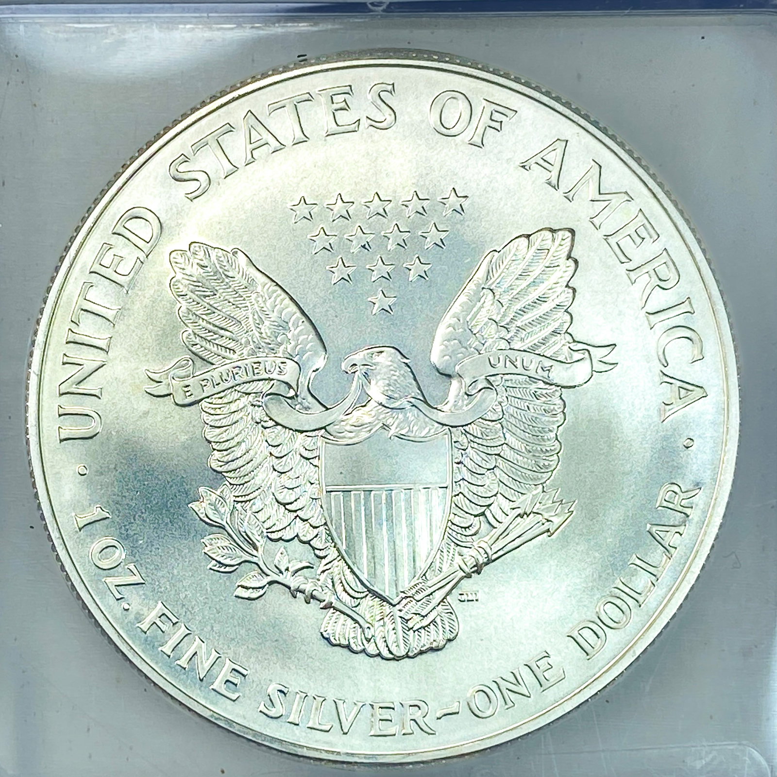 1999 Silver Eagle ICG MS70 - 4