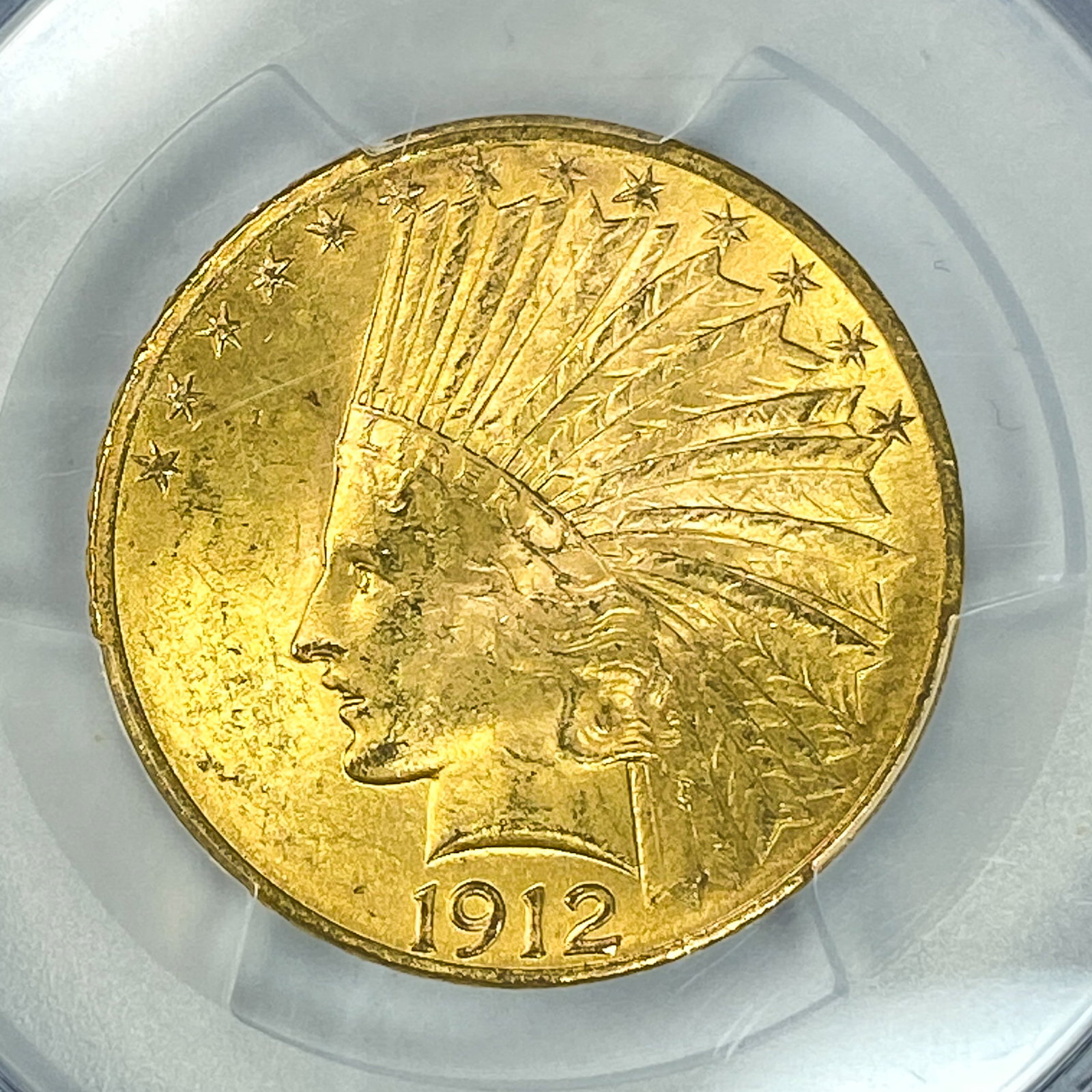 1912 $10 Gold Eagle PCGS MS63 - 3