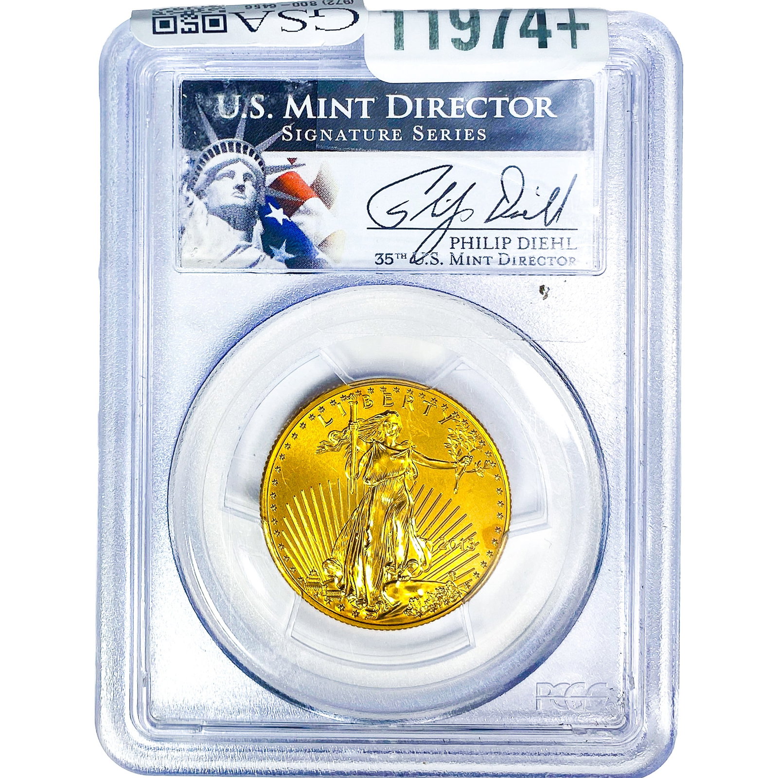 2013 1/2oz Gold Eagle $25 PCGS MS70 (1 of 4)