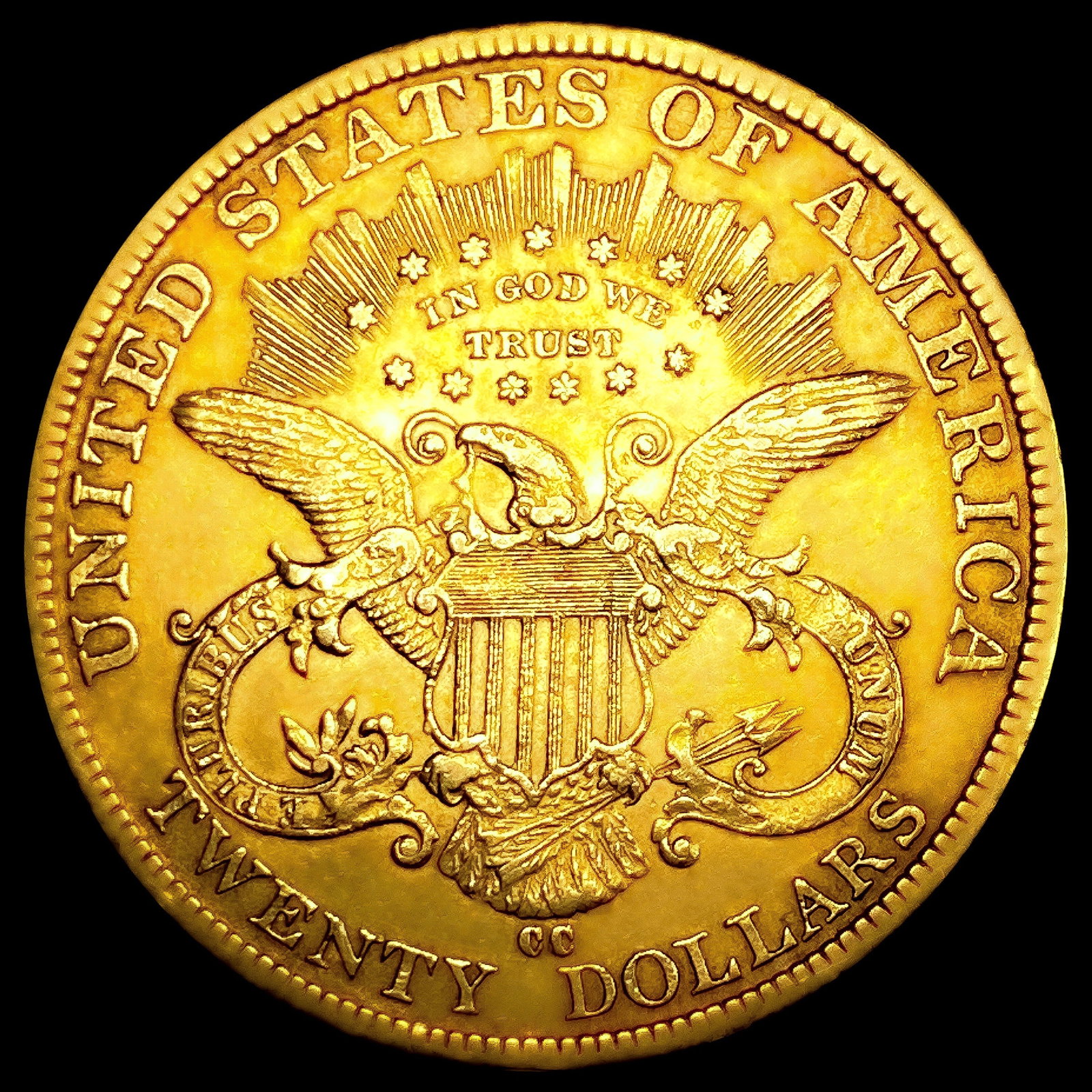 1884-CC $20 Gold Double Eagle UNCIRCULATED - 2