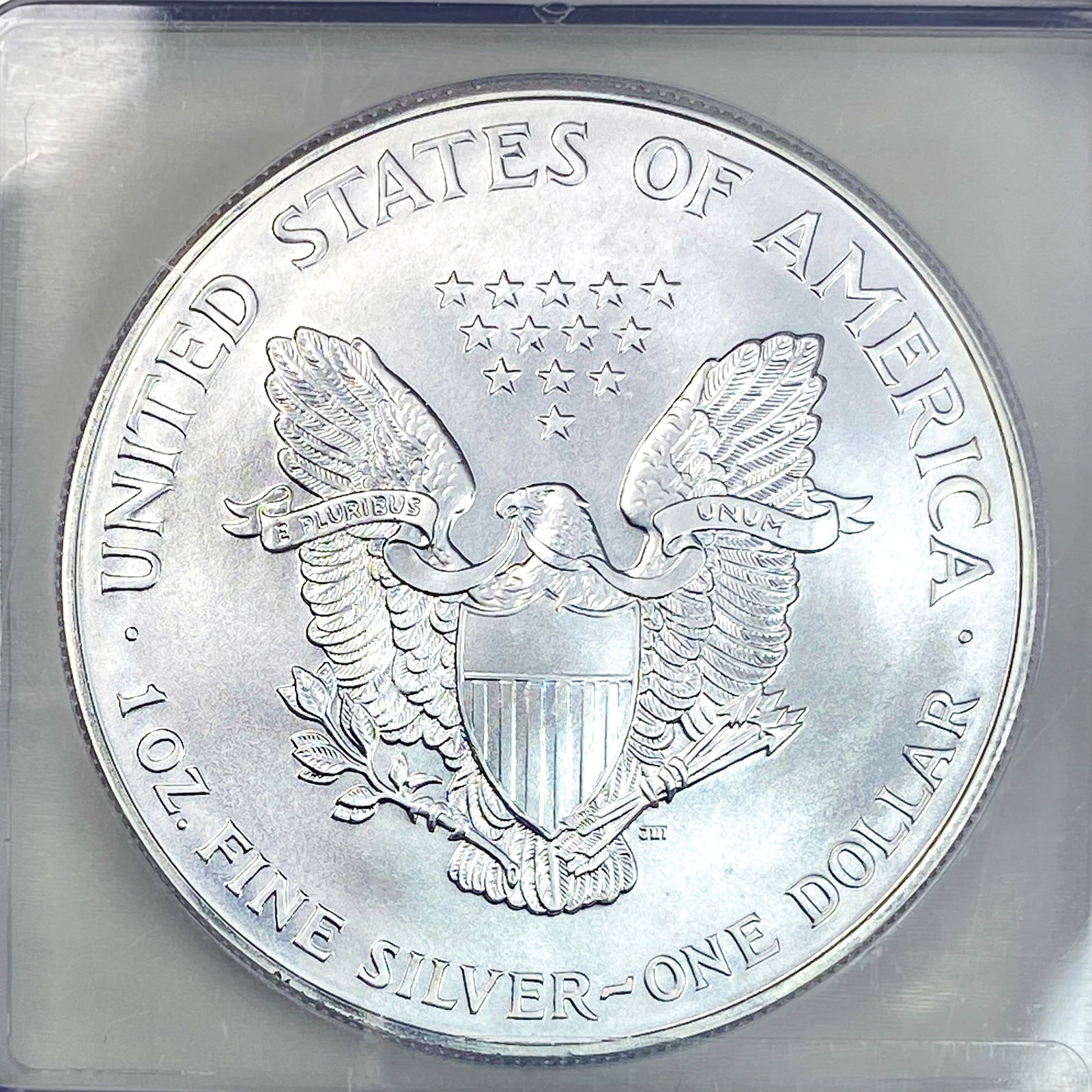 1999 Silver Eagle ICG MS70 - 4
