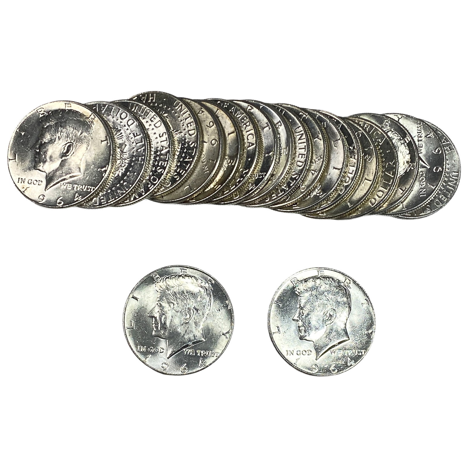 [20 Coins] 1964 Kennedy Half Dollar: [20 Coins] 1964 Kennedy Half Dollar