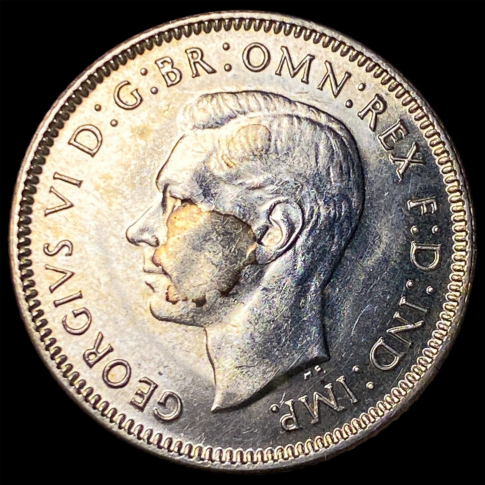 1943S Austrailia SIlver 1 Shilling: 1943S Austrailia SIlver 1 Shilling