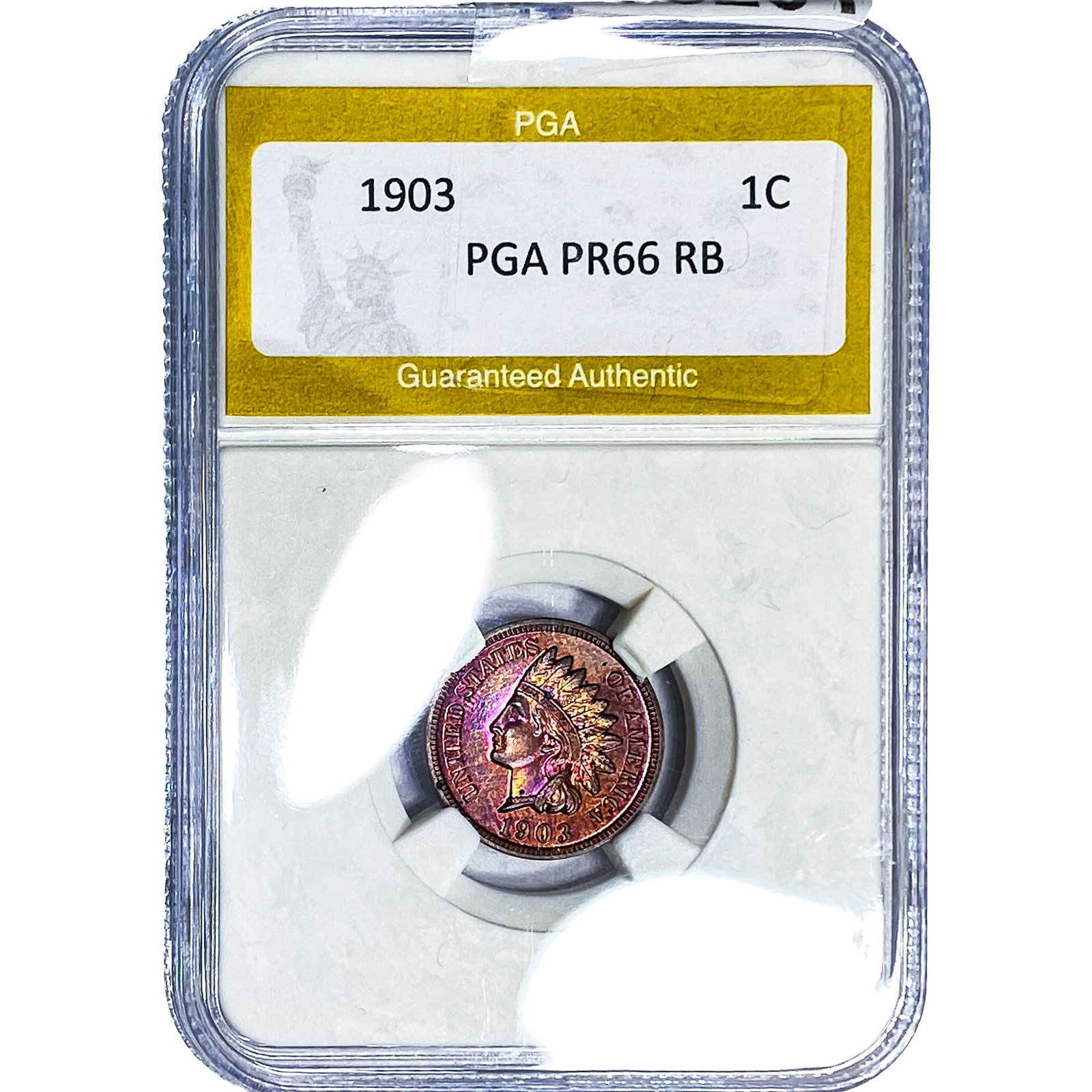 1903 Indian Head Cent PGA PR66 RB (1 of 2)