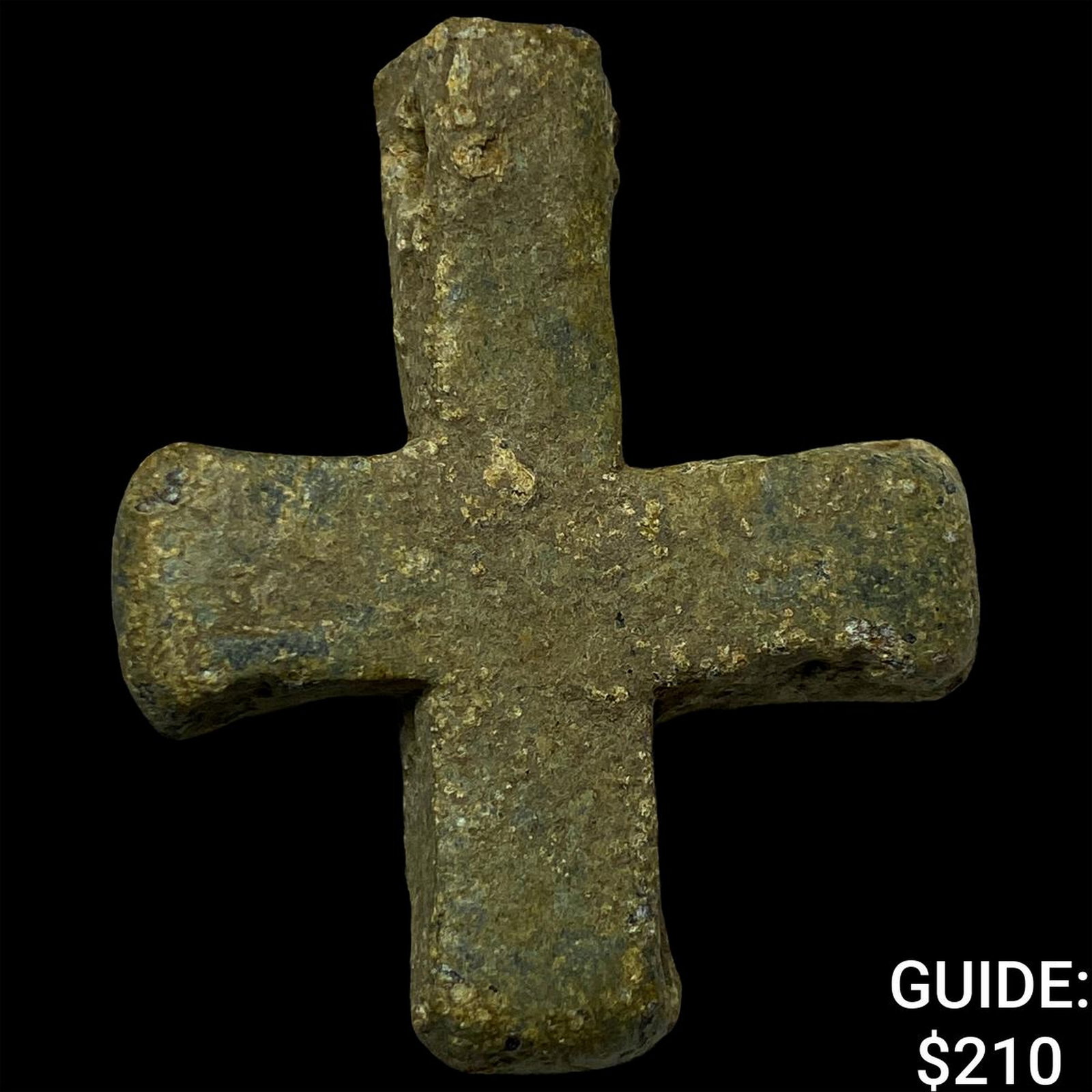 6th-7th Cent. AD Byzantine Empire Stone Cross (1 of 2)