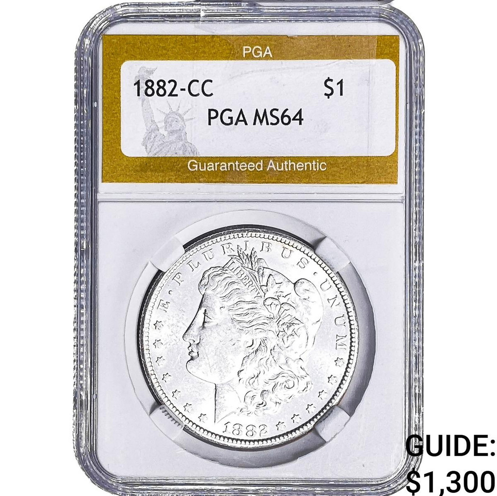 1882-CC Morgan Silver Dollar PGA MS64 (1 of 2)