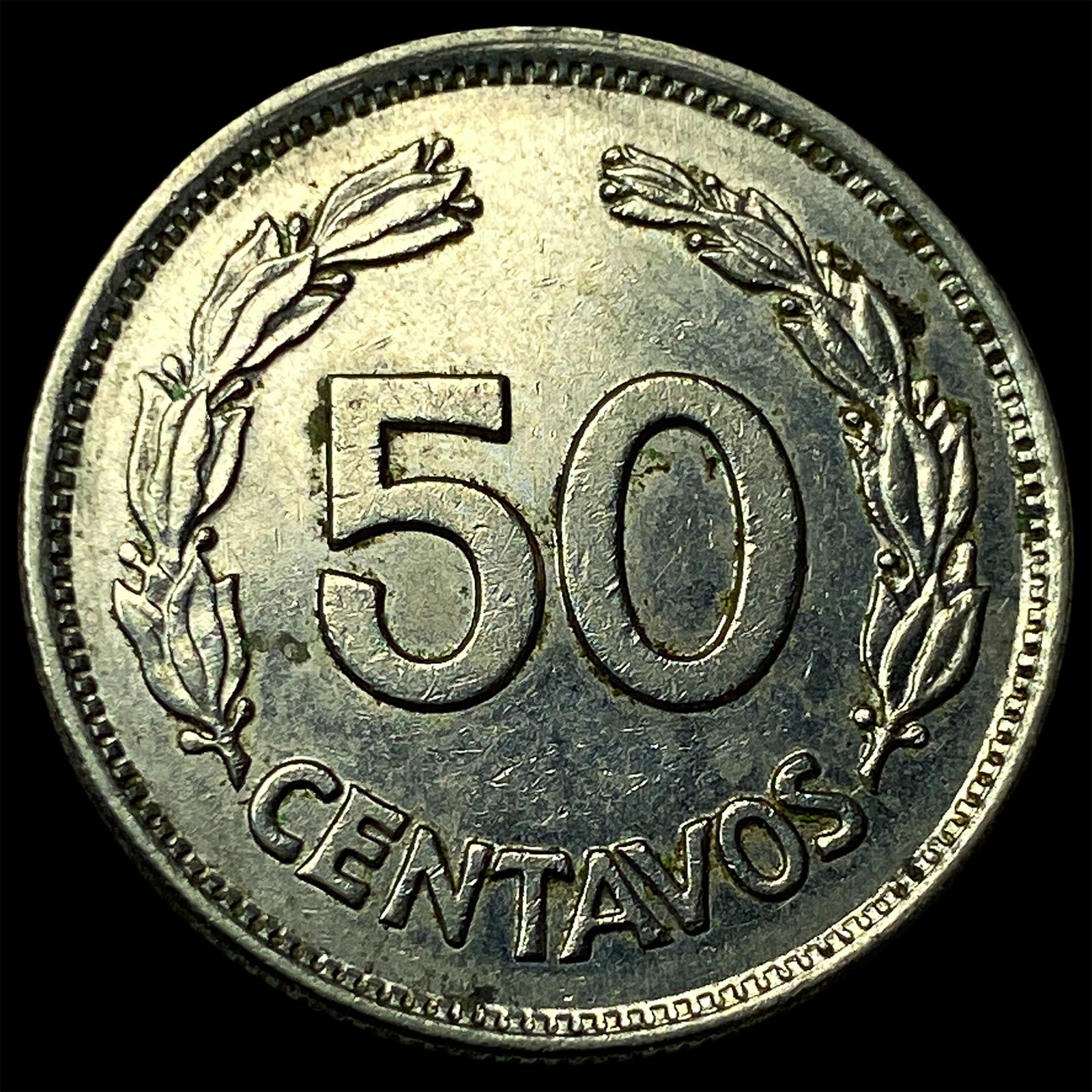 1963 Ecuador 50 Centavos (1 of 2)