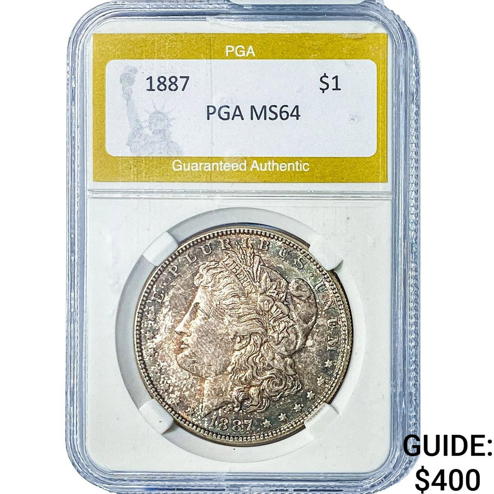 1887 Morgan Silver Dollar PGA MS64 (1 of 2)